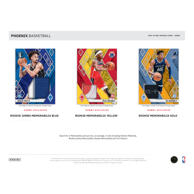 2023/24 Panini Phoenix Basketball Hobby Box、mySite、waistdrama