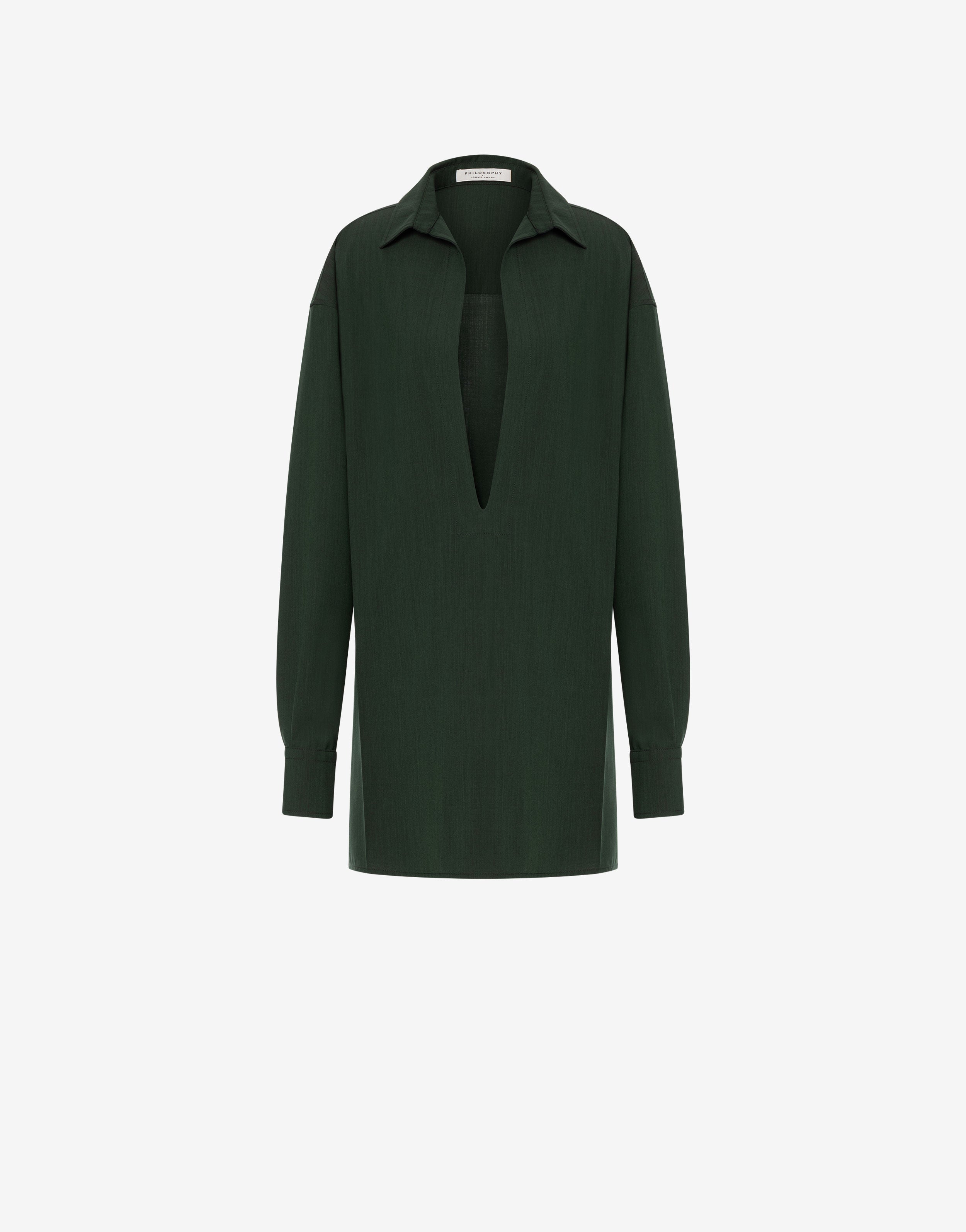 Abito corto in fresco lana、mySite、aoinhome