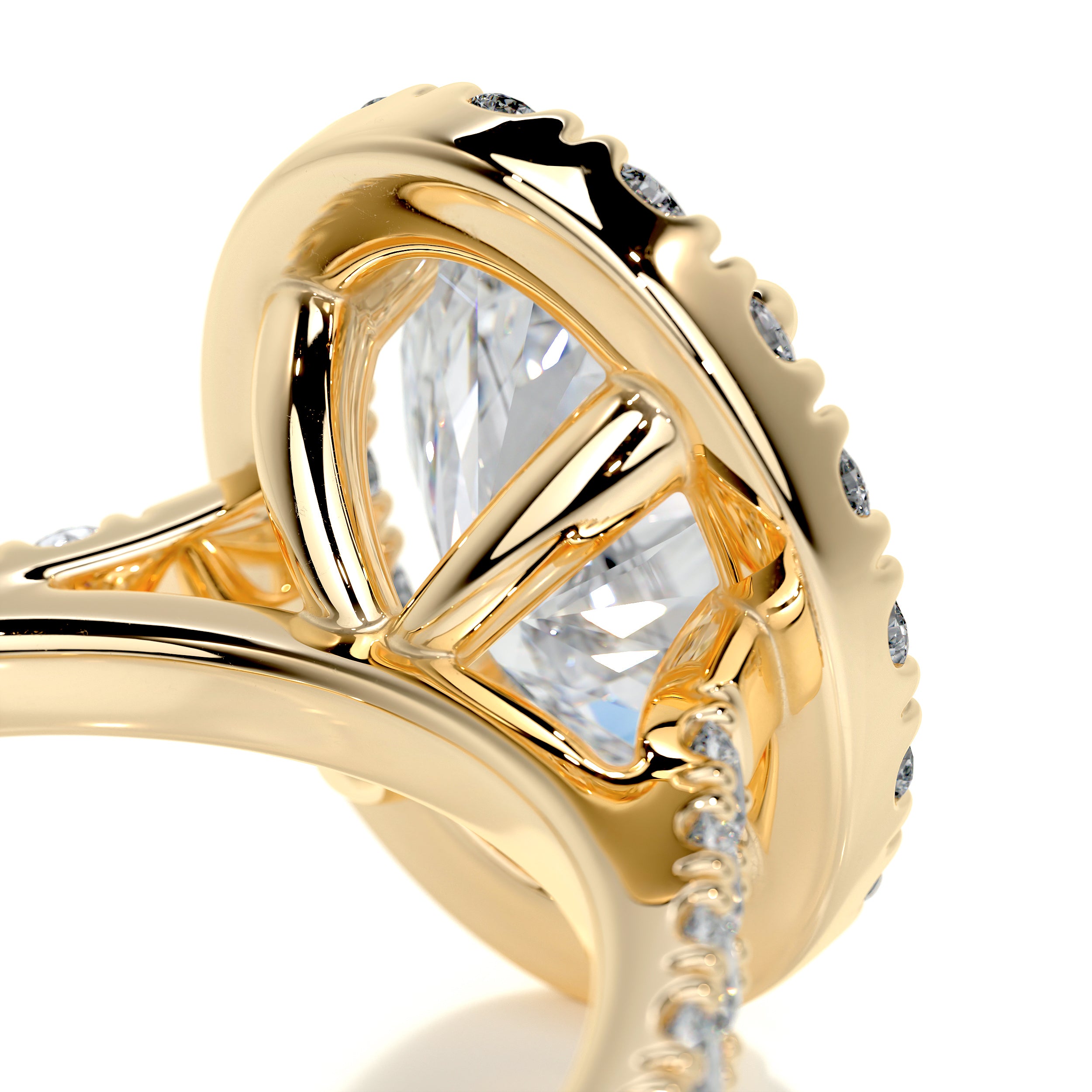 Maria Diamond Engagement Ring - 18K Yellow Gold、mySite、hinf8tx79
