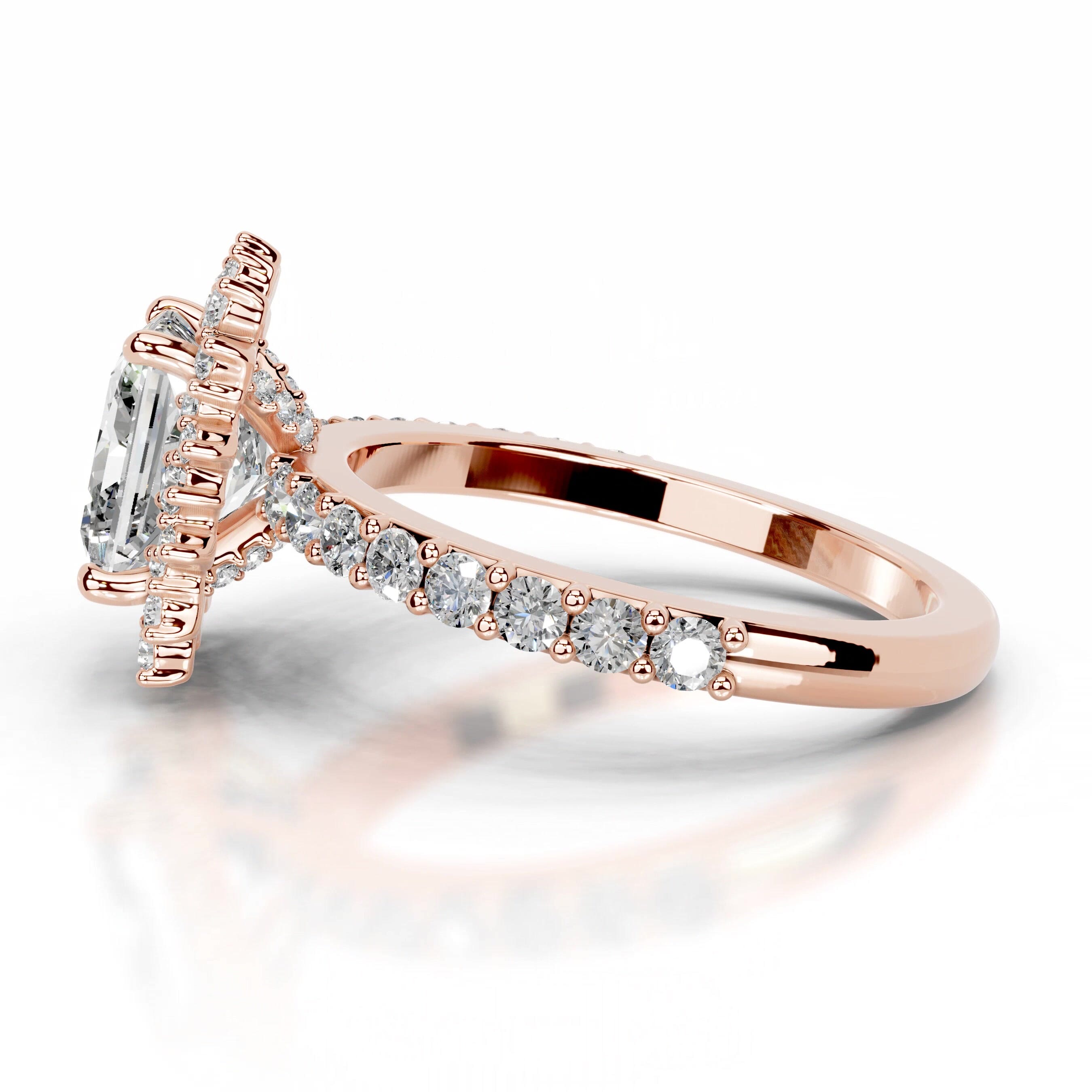 Gyda Diamond Engagement Ring - 14K Rose Gold、mySite、hinf8tx79