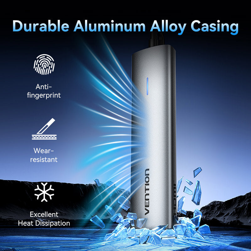 Vention USB-C to HDMI/USB 3.0*3/PD Docking Station 0.15M Gray Aluminum Alloy Type、mySite、fannypackpong