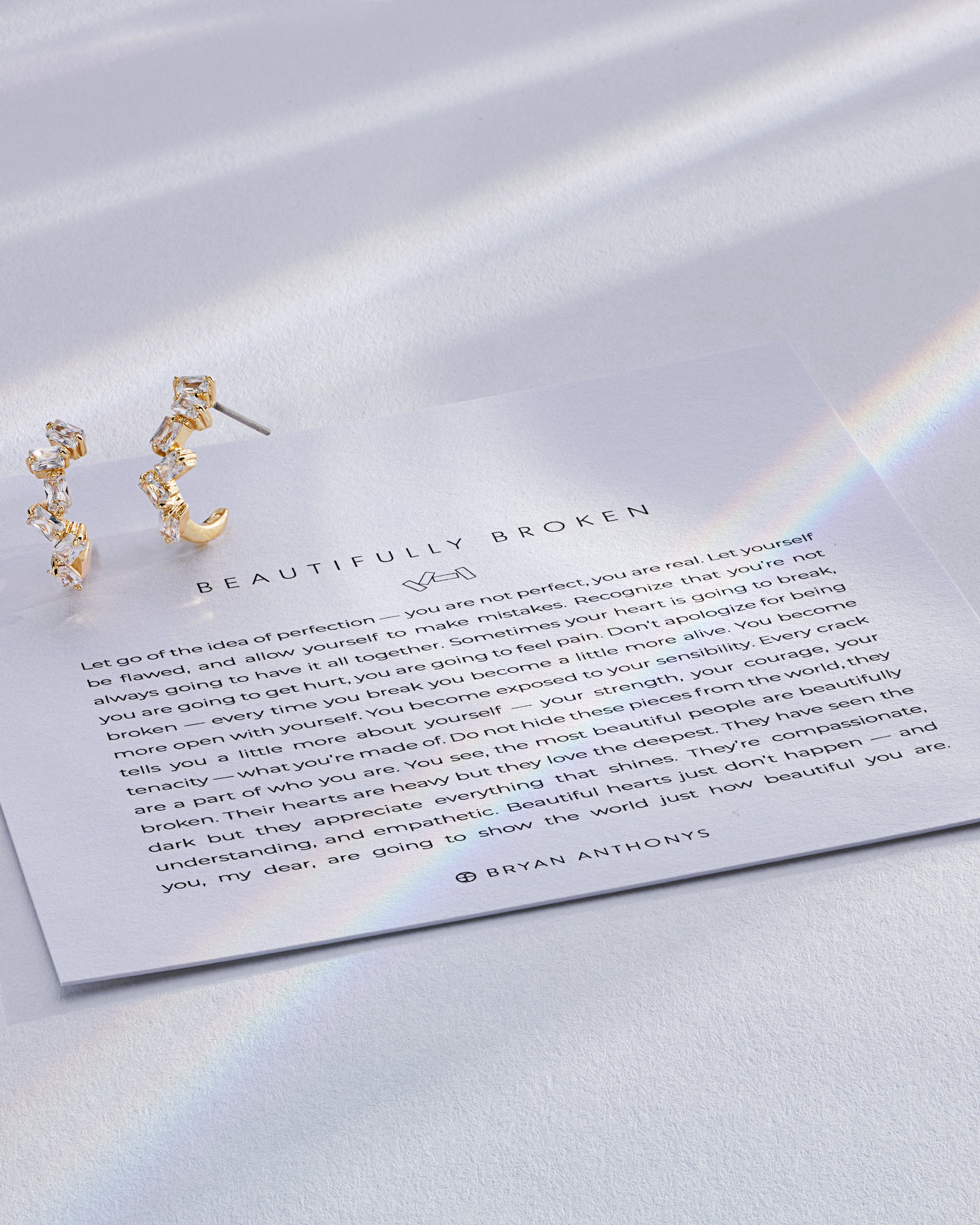 Beautifully Broken Hoop Earrings、mySite、hinf8tx79