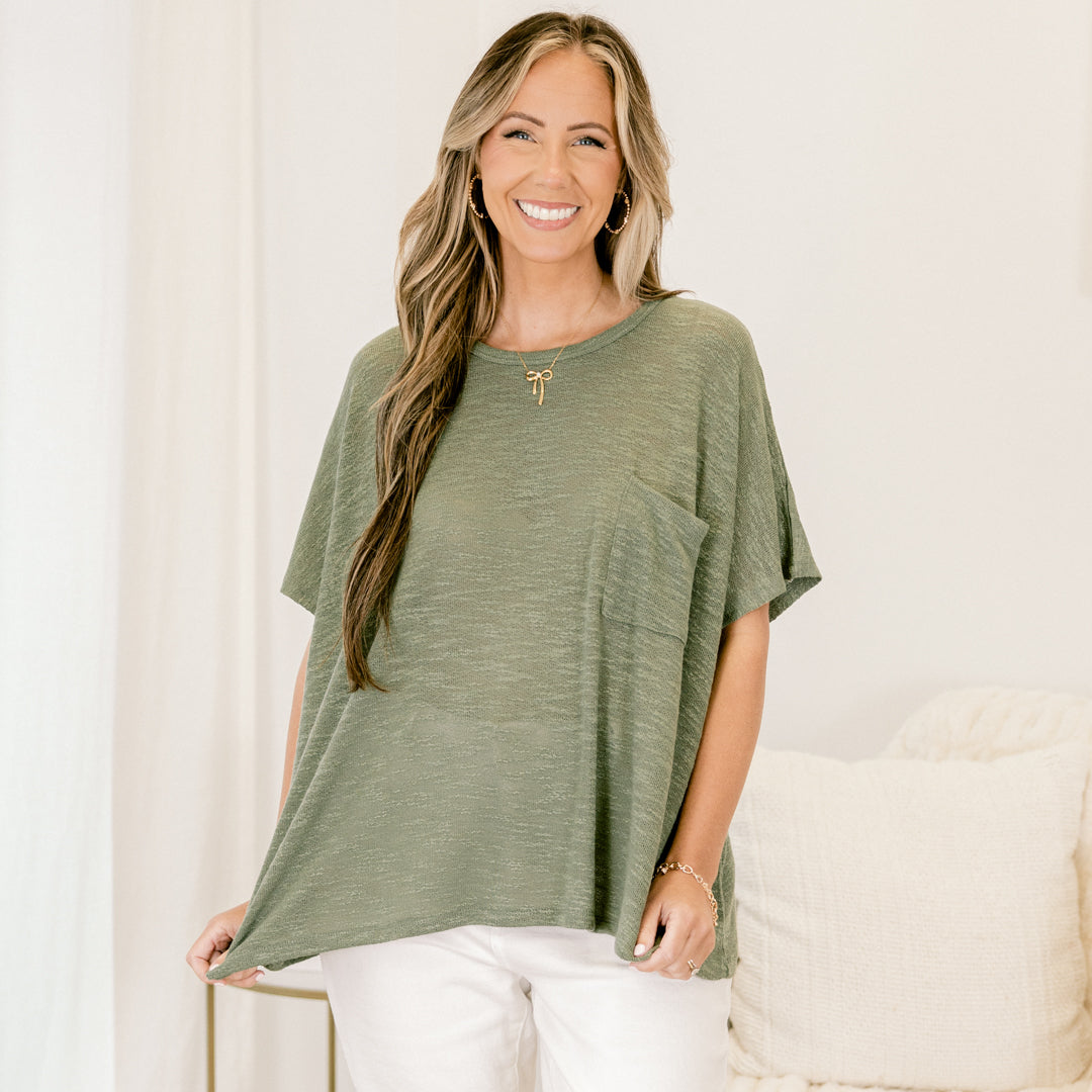  What Is The Call Top, Light Olive、mySite、justintrudeaud