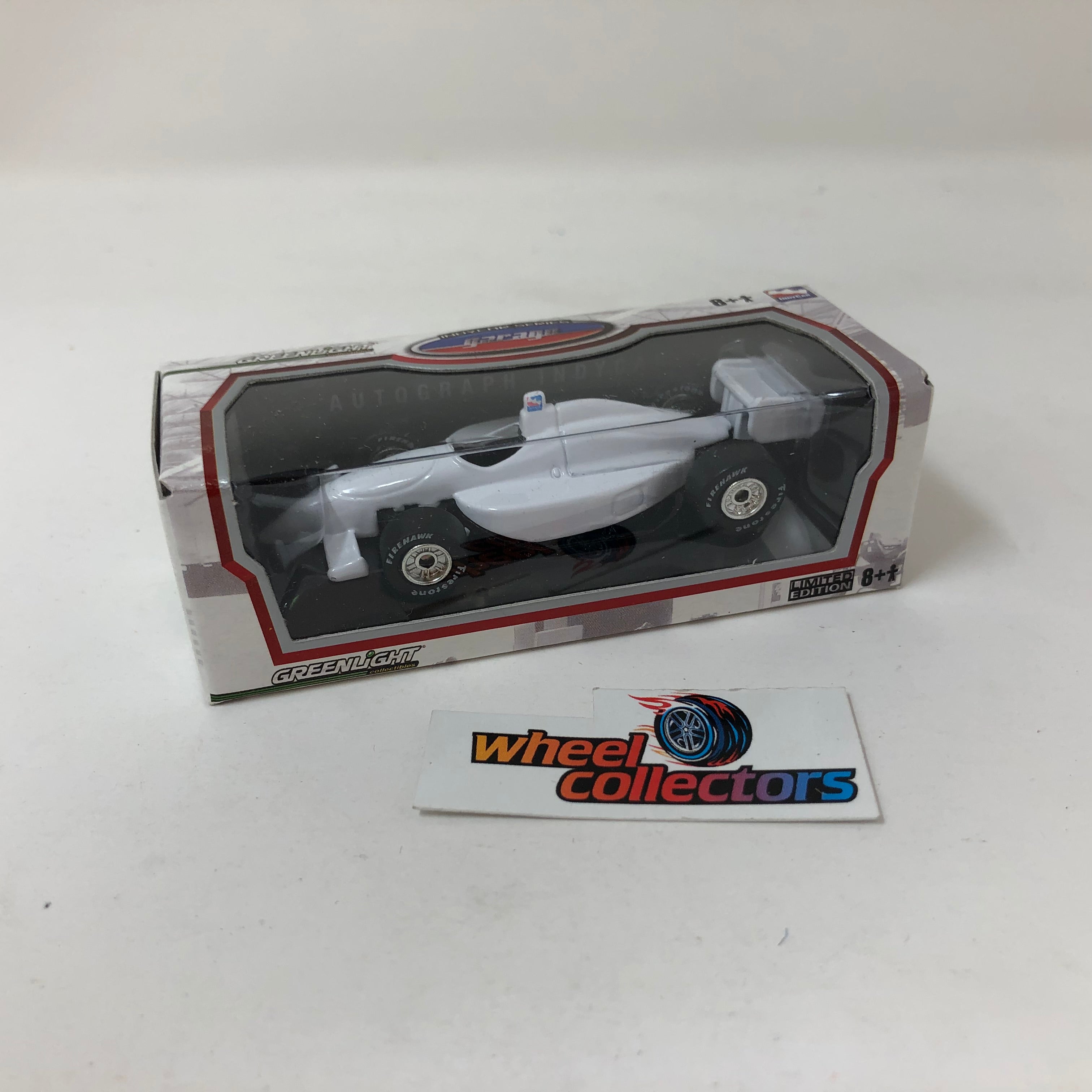 Indy Car White * Greenlight Indycar Series Garage、mySite、hgirdovlk