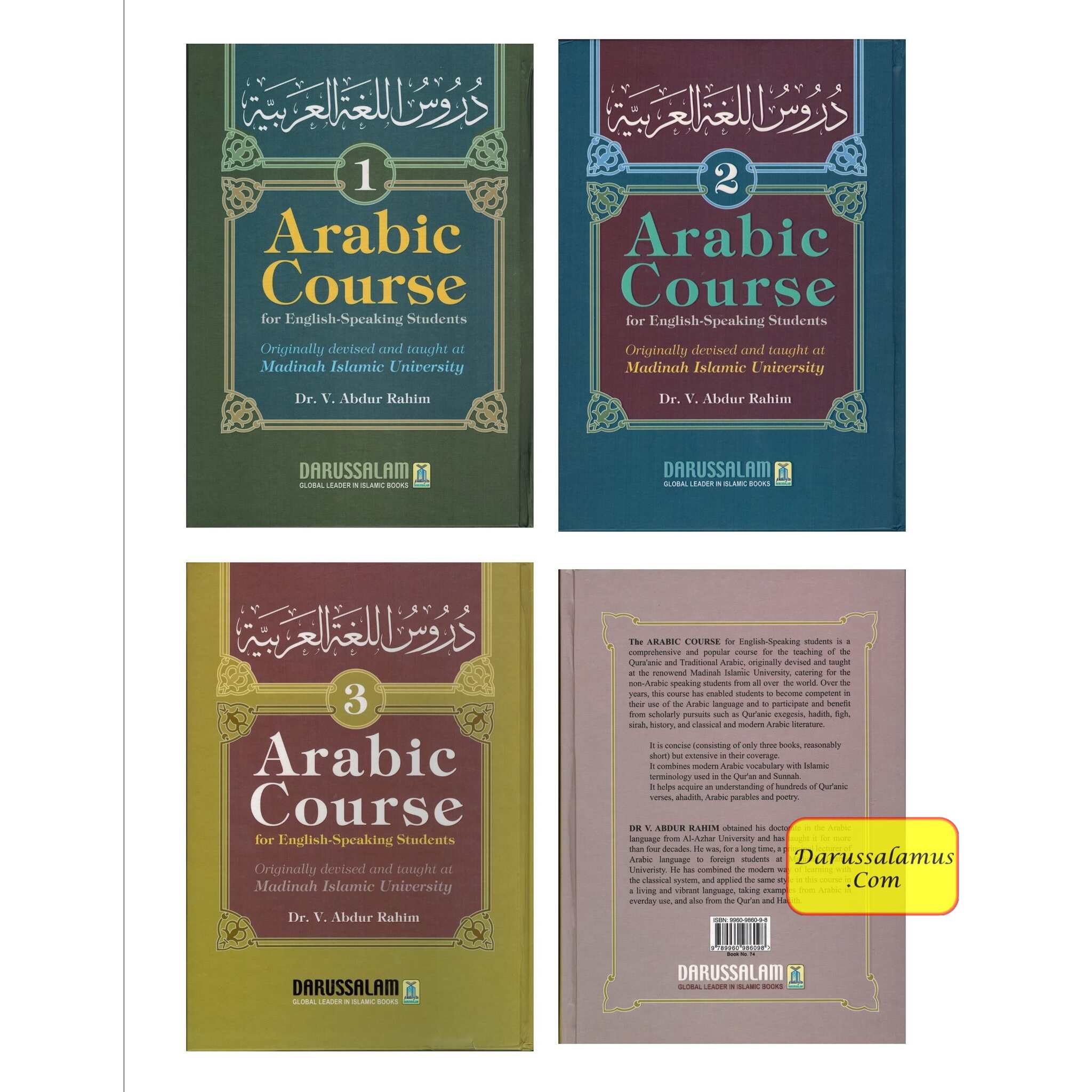 Arabic Course (3 Volume Set) for English-Speaking Students By Dr. V. Abdur Rahim、mySite、topwebapps