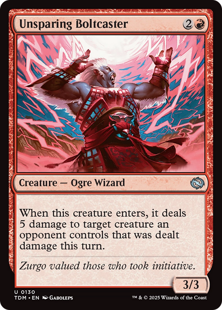 Unsparing Boltcaster Tarkir: Dragonstorm、mySite、waistdrama