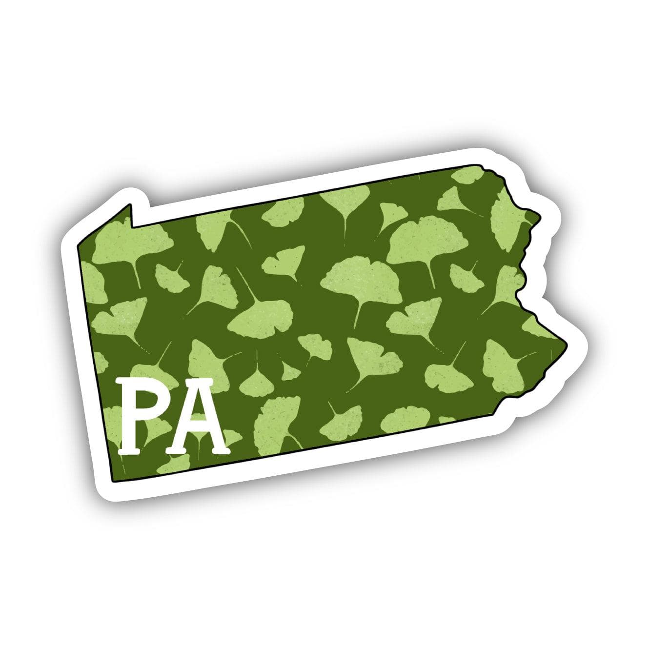  Pennsylvania Green Nature Sticker、mySite、ghnorth
