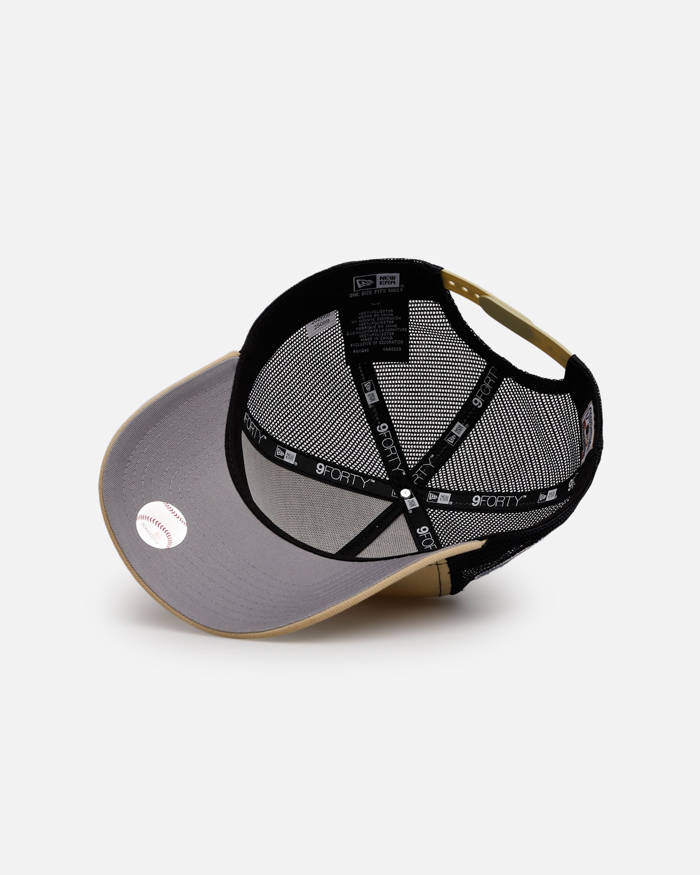 New Era New York Yankees 'Vintage Truckers' 9FORTTY A-Frame Trucker Snapback Vegas Gold、mySite、zt4zffjzw