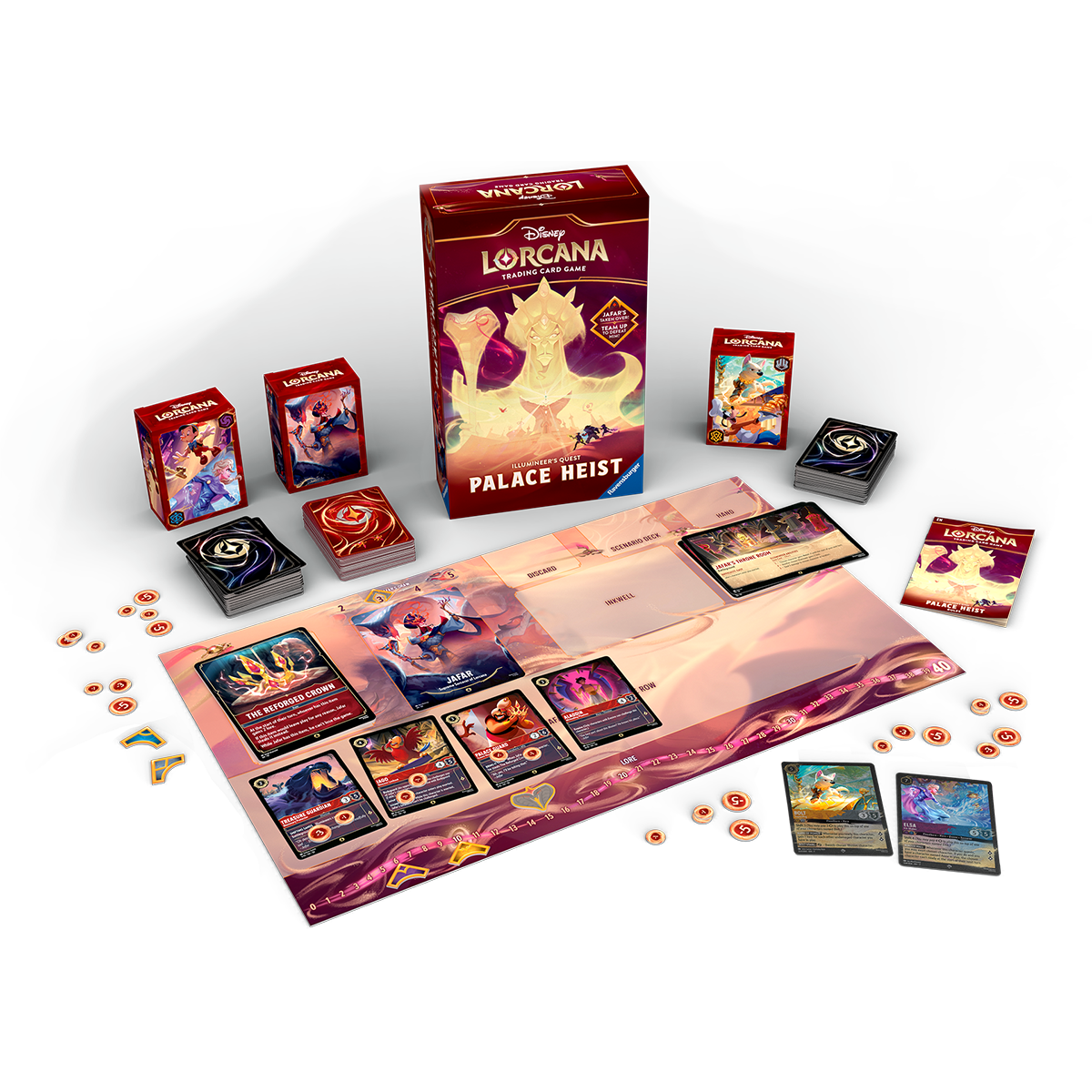 Lorcana TCG: Reign of Jafar: Illumineer's Quest: Palace Heist、mySite、waistdrama