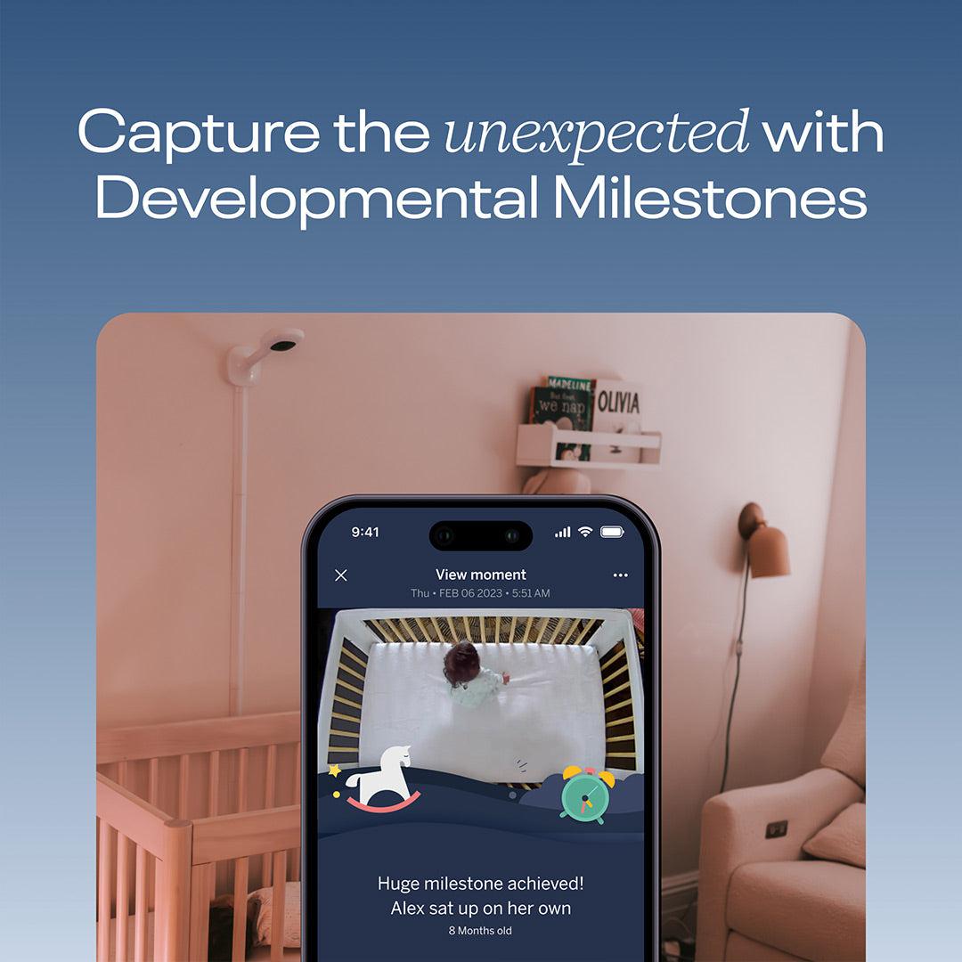  Nanit Pro Baby Monitor + Wall Mount - White、mySite、merchandisen