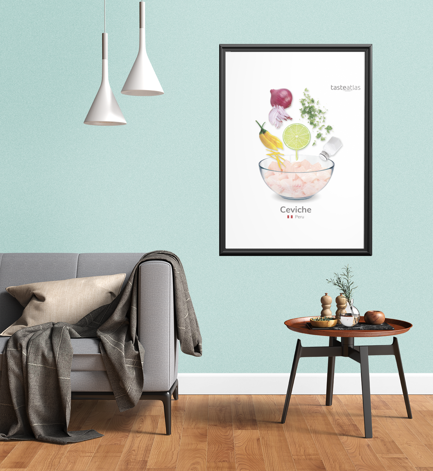 Ceviche Poster (in)、mySite、camillekostekn