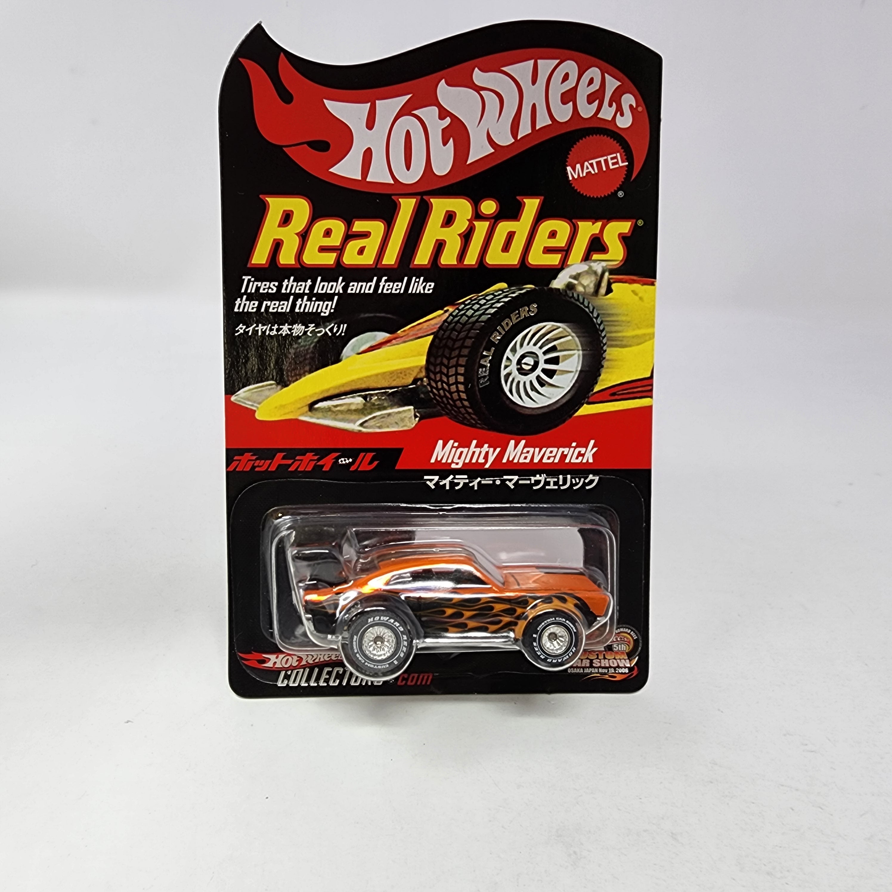 Mighty Maverick Real Riders * Hot Wheels Japan Custom Car Show、mySite、hgirdovlk