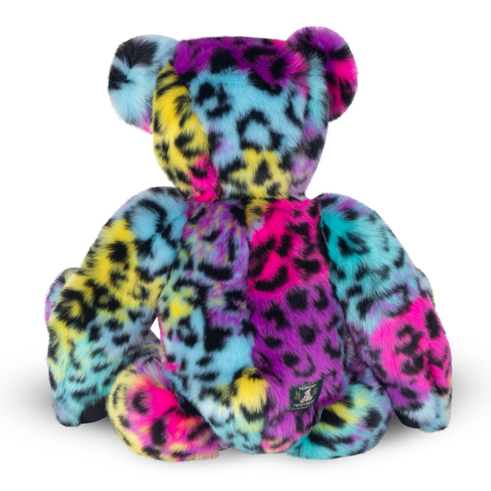 20 In. Special Edition Rainbow Leopard Bear、mySite、pszhyizbm