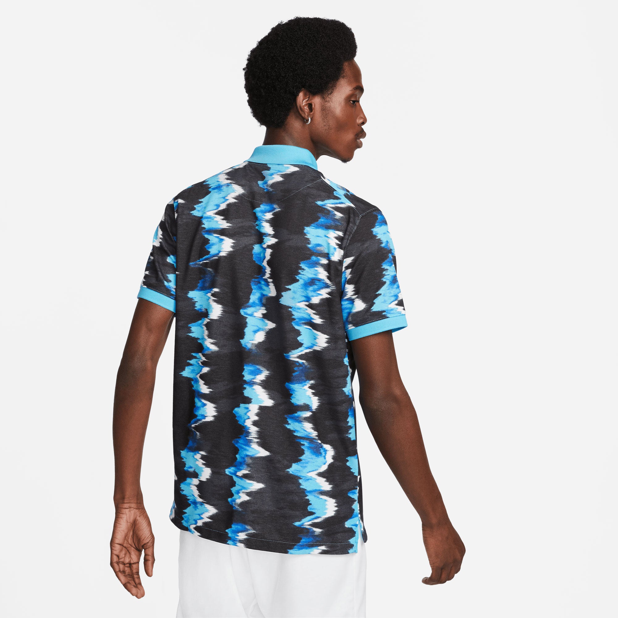 NikeCourt Dri-FIT Heritage Men's Slim-Fit Printed Tennis Polo