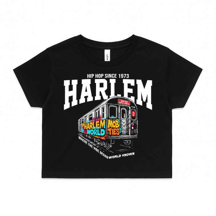 Birth of Hip Hop Harlem Crop Top (7 Sizes)、mySite、vikingsvslions