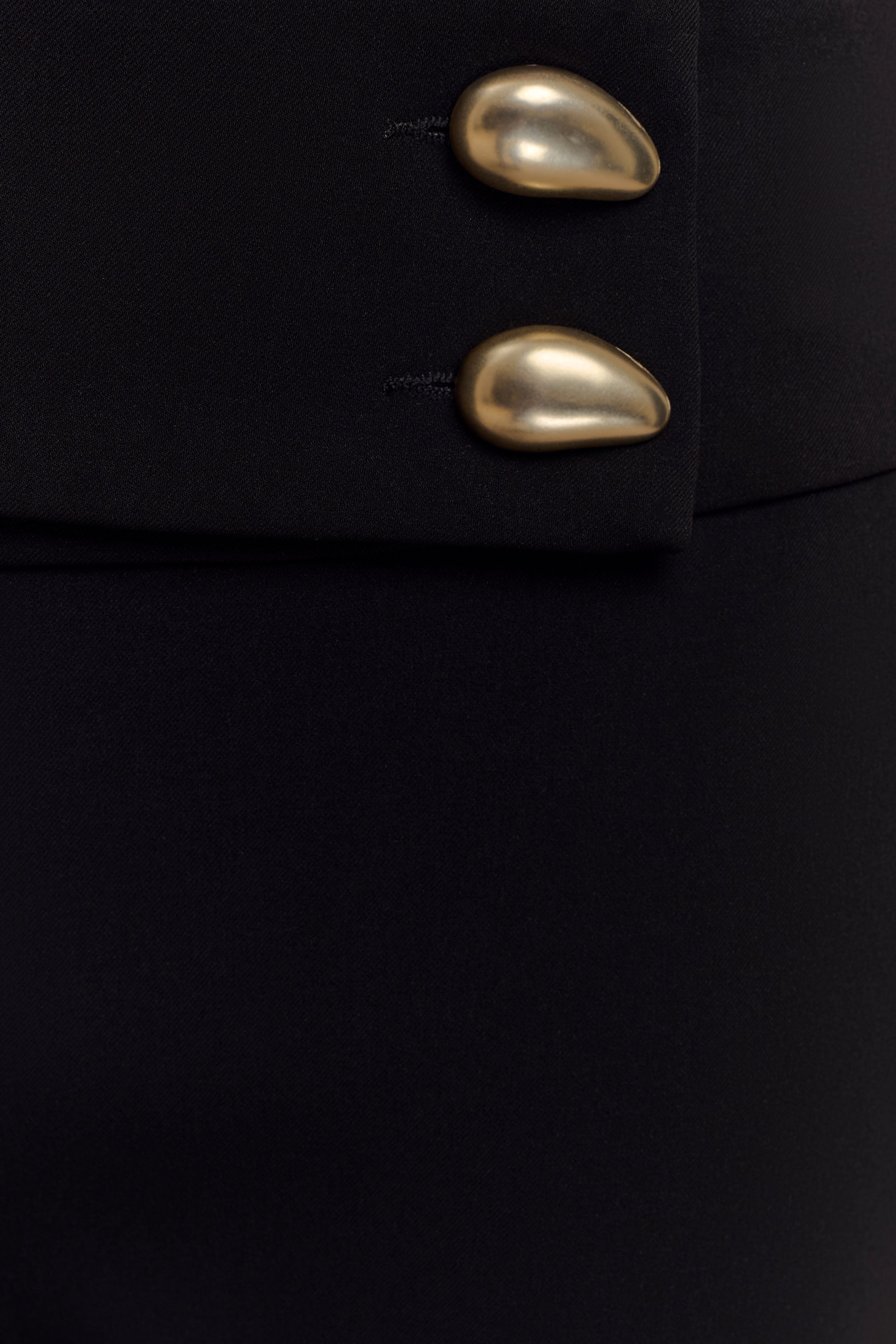 Lindie Straight Leg Suiting Pants - Black、mySite、solidvoid