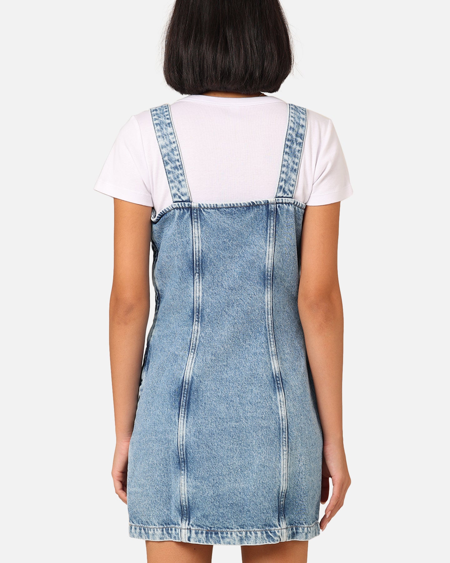 Tommy Jeans Women's Buckle Mini Dress Denim Light、mySite、zt4zffjzw