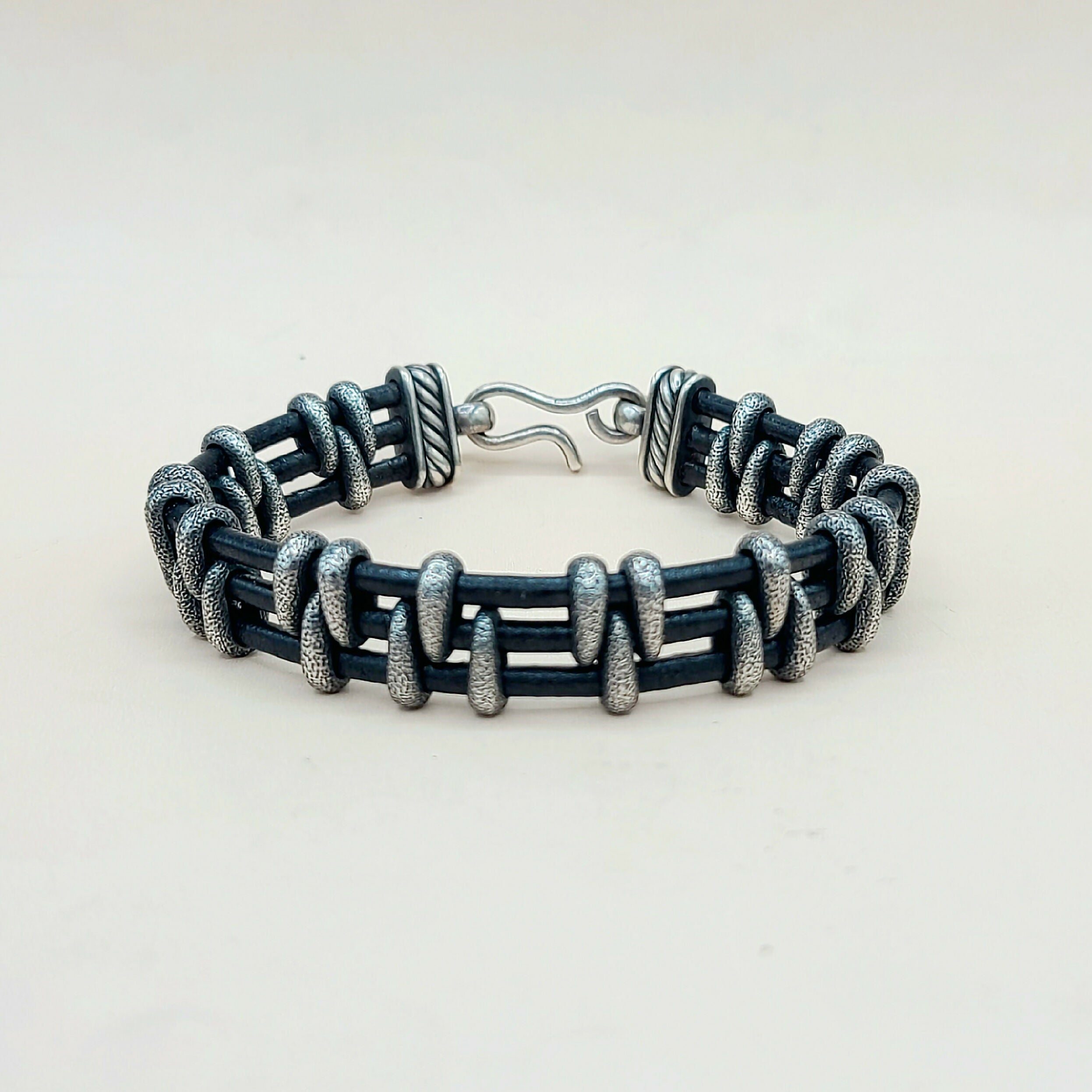 David Yurman Cable Station Bracelet 14mm Strippled Design、mySite、hinf8tx79