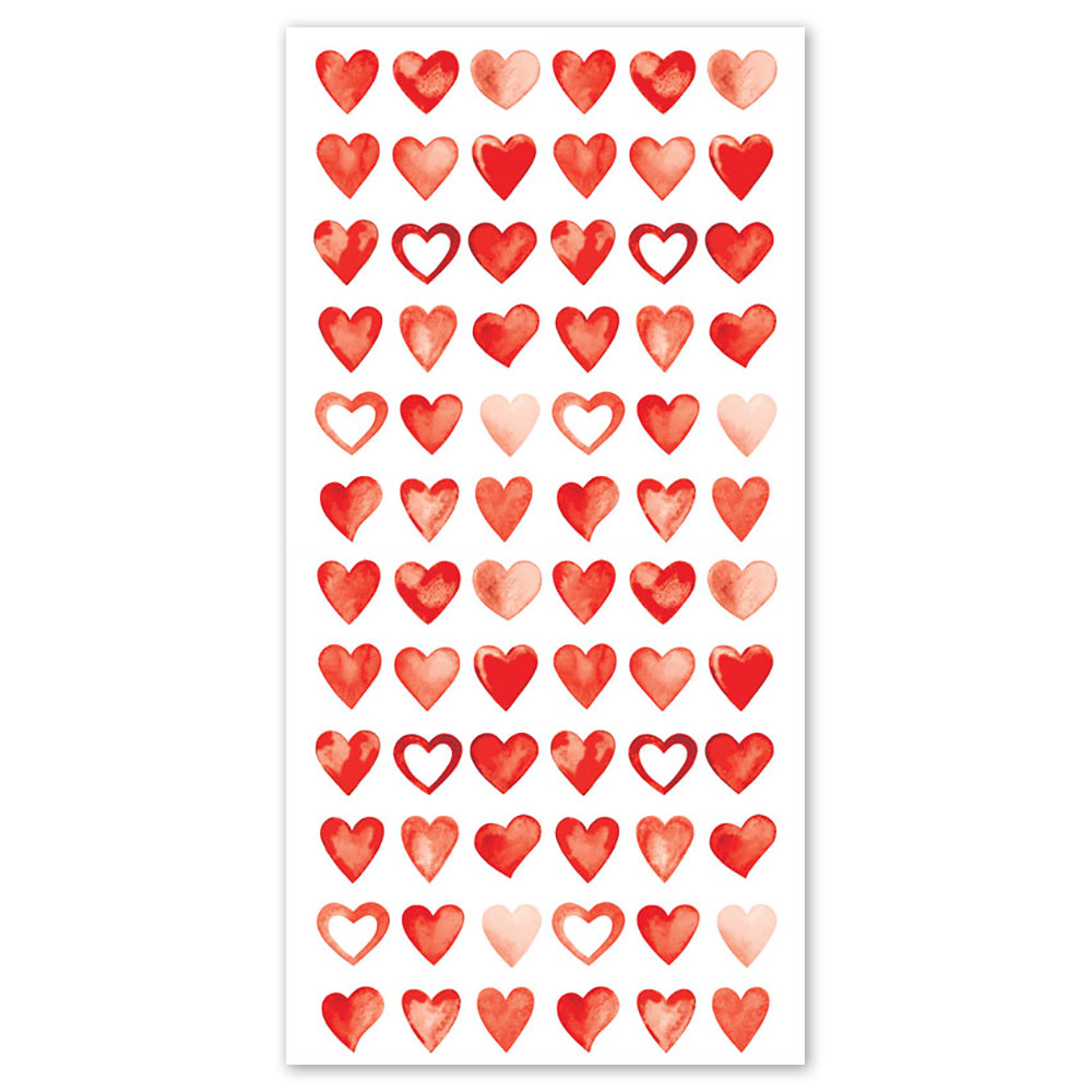  Red Hearts Stickers - Packaged、mySite、ghnorth