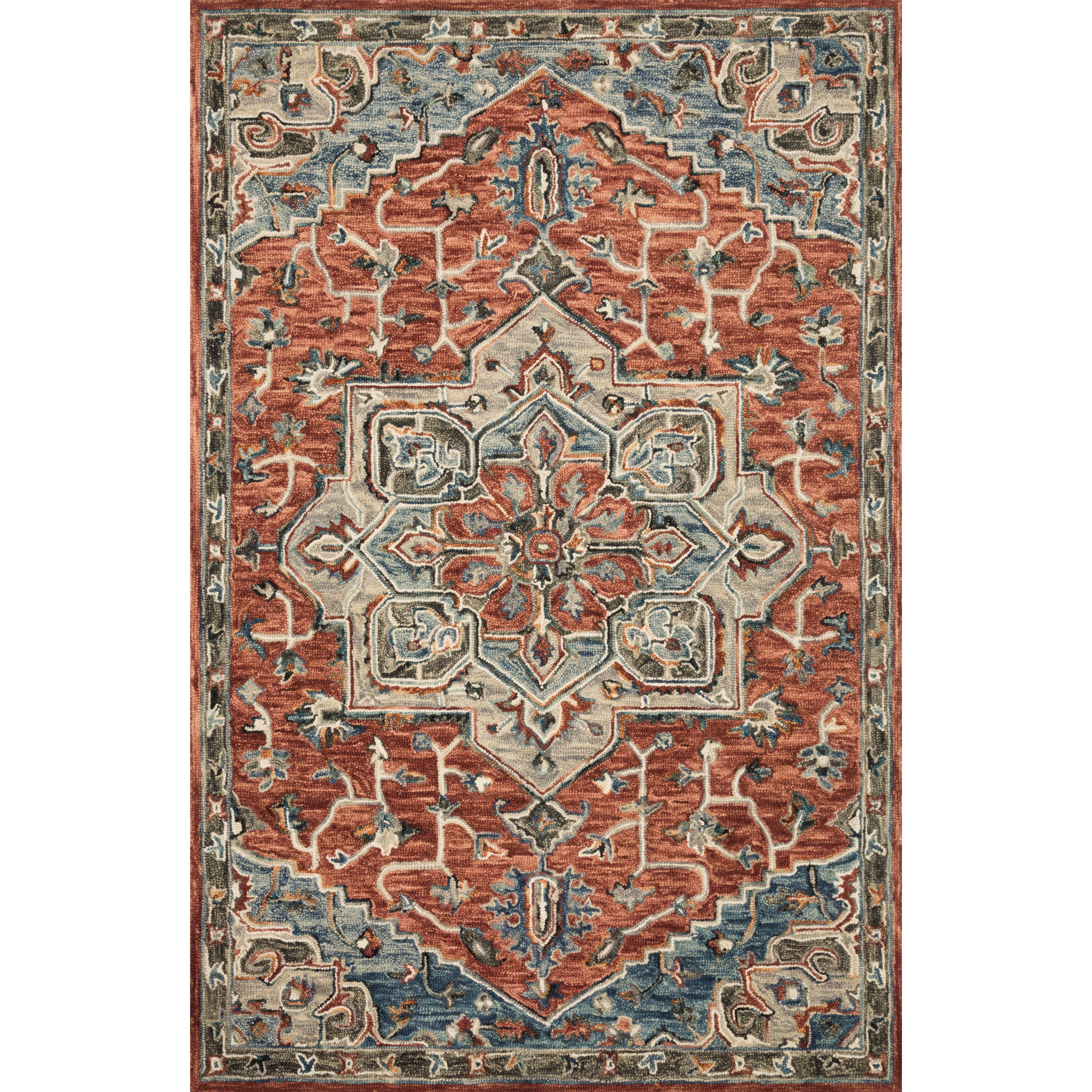 Victoria Red Multi Area Rug、mySite、gigharbornorthrealestate