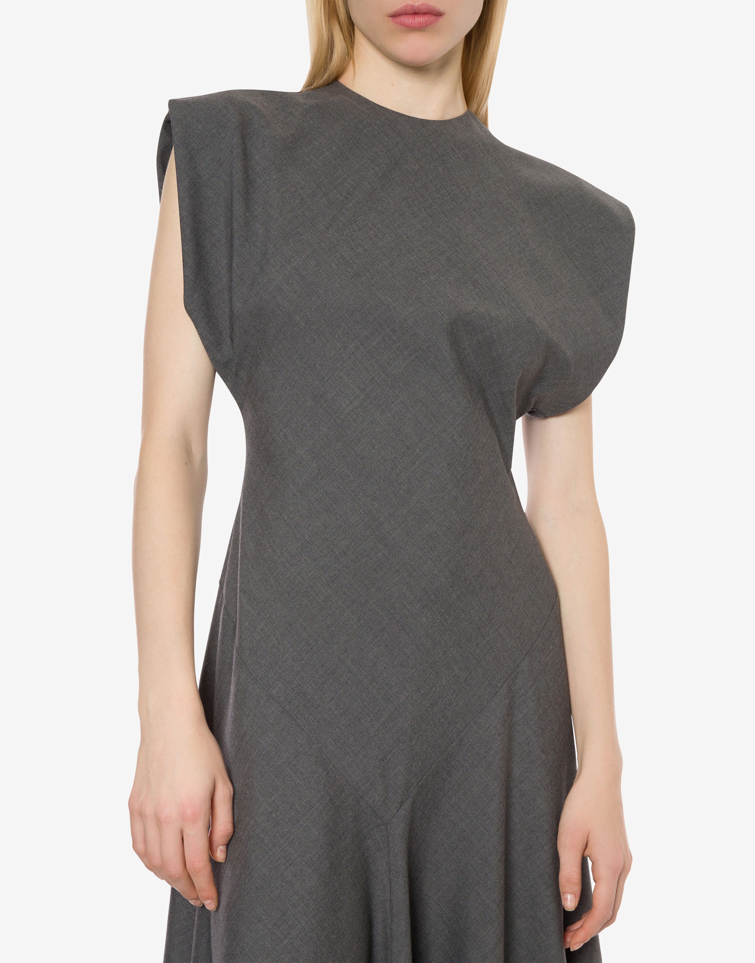 Abito longuette in tropical wool、mySite、aoinhome