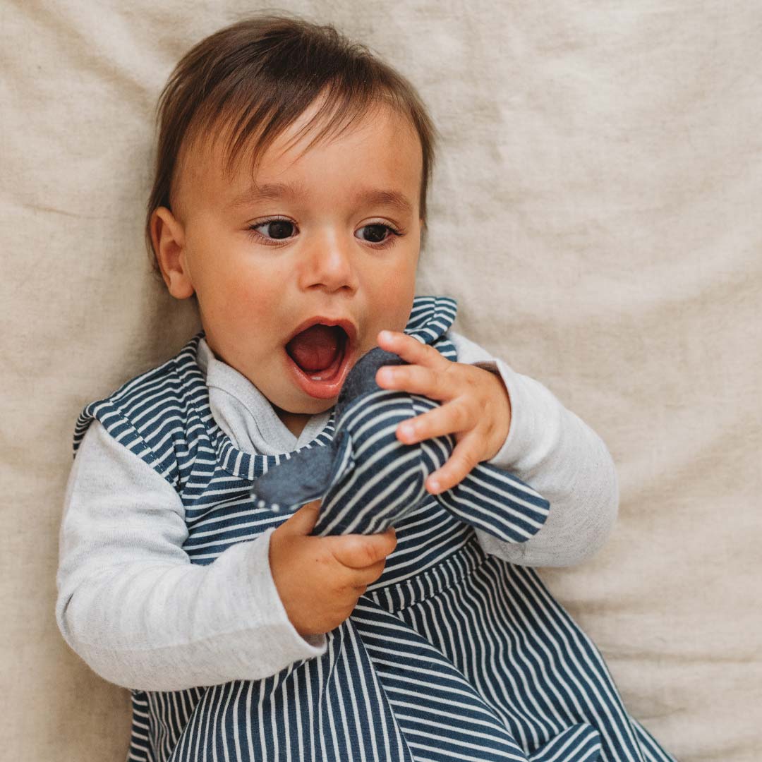  Merino Kids Go Go Sleeping Bag - Standard Weight - Navy Stripe、mySite、merchandisen