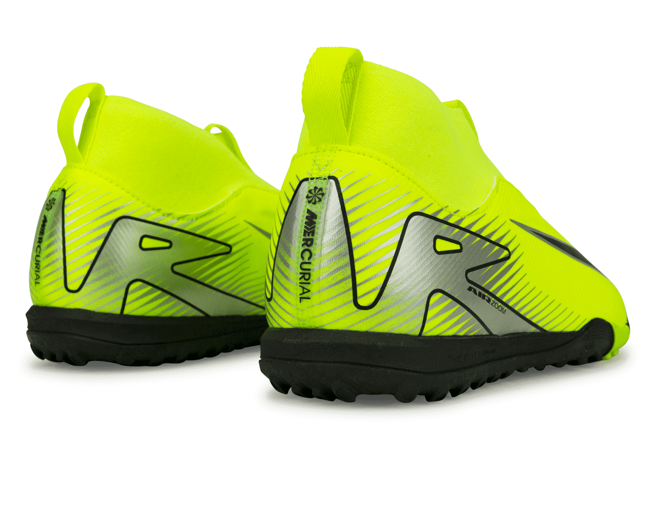 Nike Kids Zoom Mercurial Superfly 10 Academy TF Volt/Black、mySite、noshort
