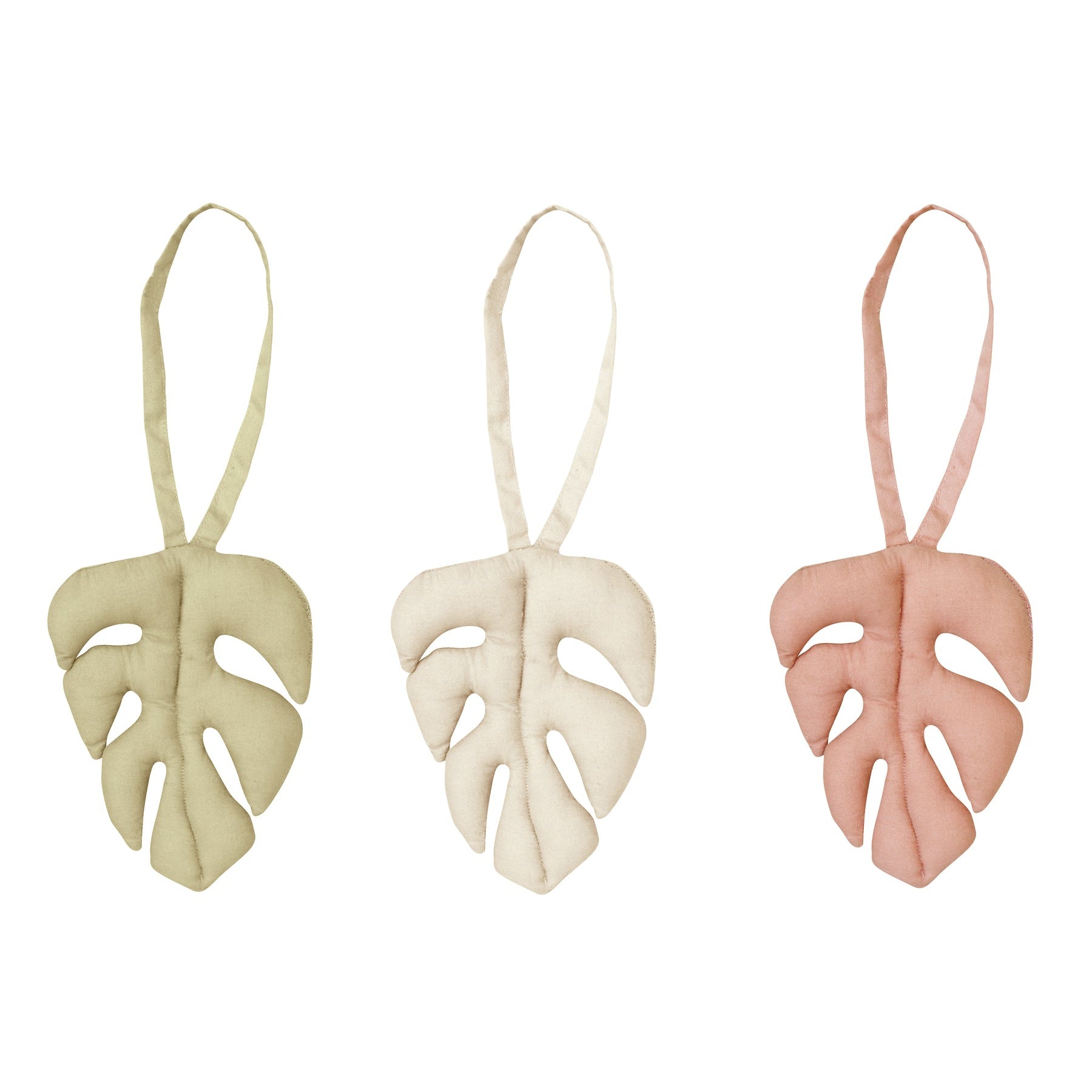 Monstera Set of 3 Rattle Toy Hangers、mySite、gigharbornorthrealestate