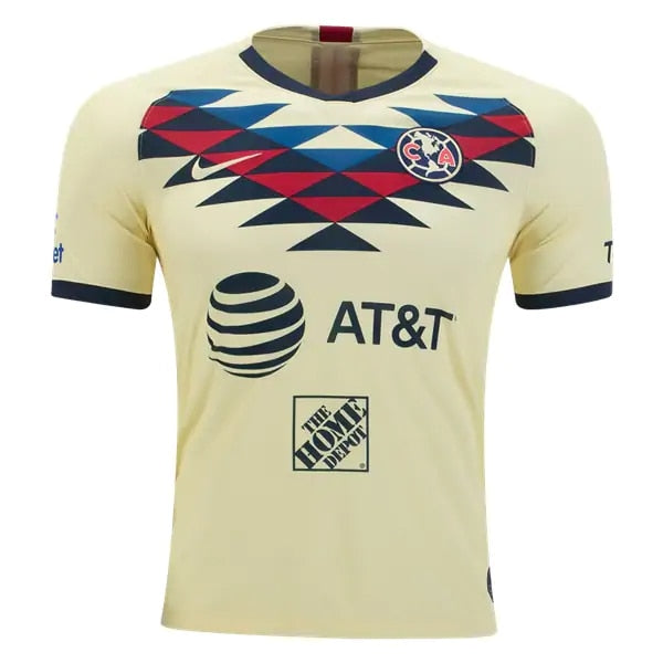 Nike Kids Club America 19/20 Home Jersey Lemon Chiffon/Armory Navy/Gym Red、mySite、bottomscart