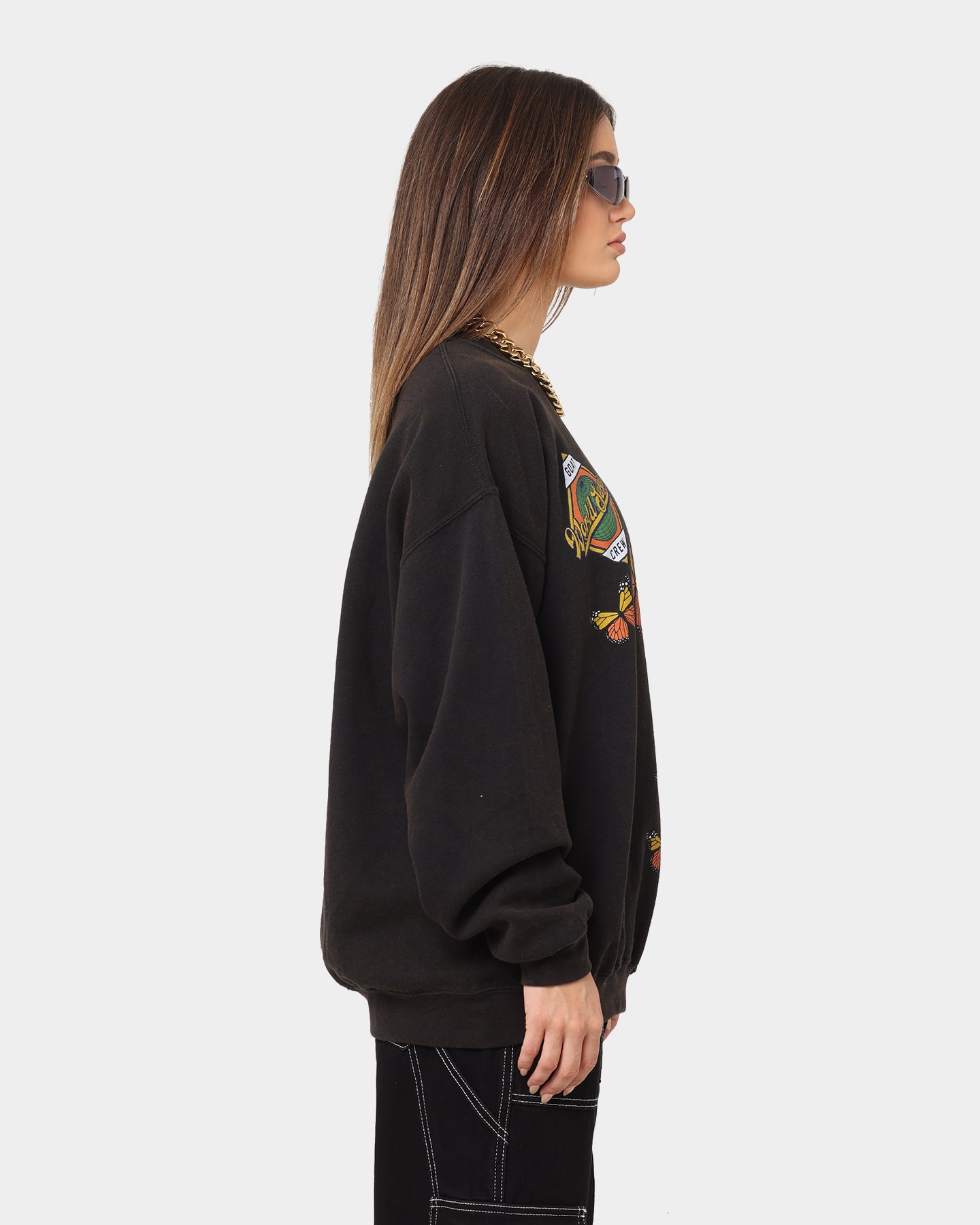 Goat Crew World Champs Vintage Crewneck Black Wash、mySite、zt4zffjzw