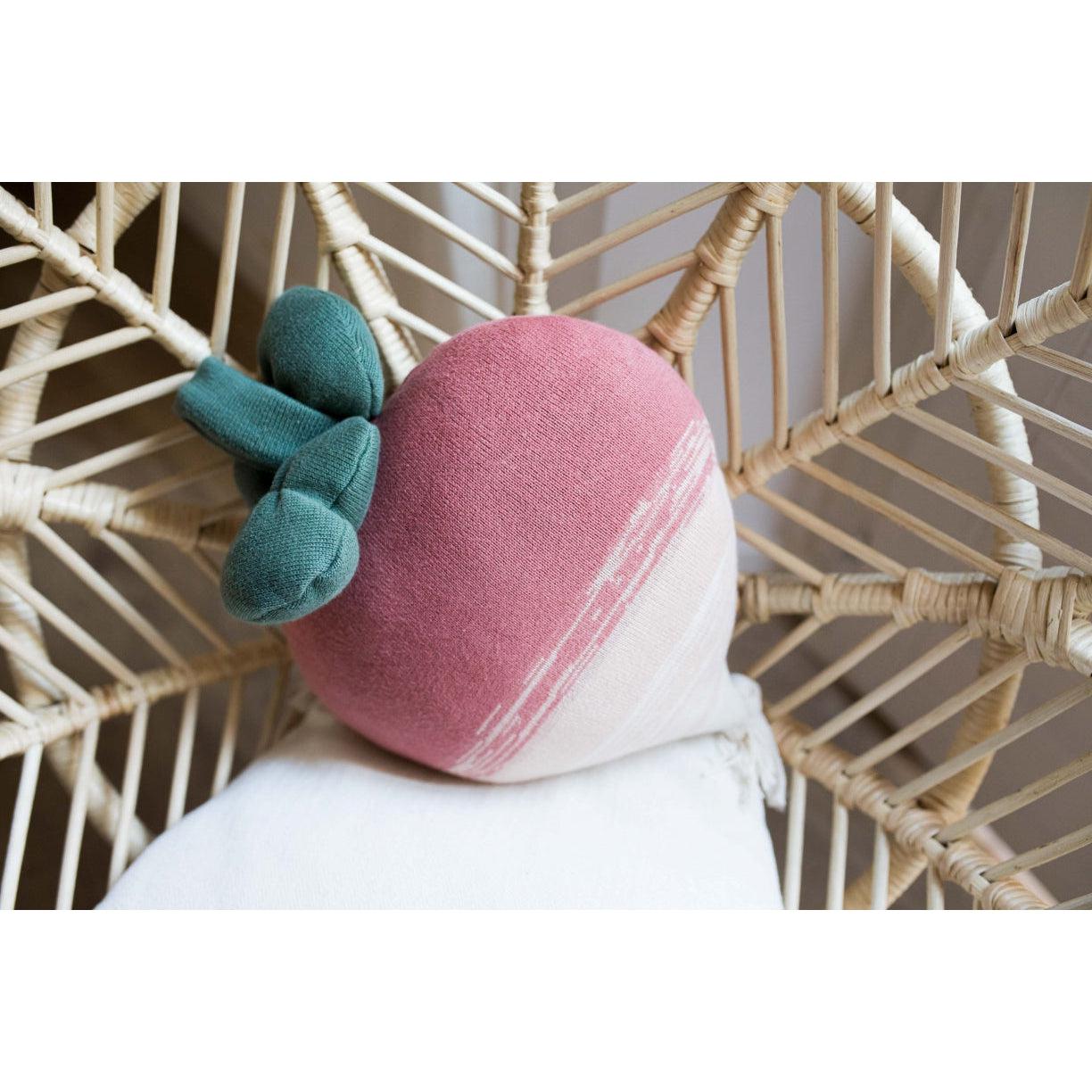 Oli & Carol Ramona the Radish Knitted Cushion、mySite、gigharbornorthrealestate