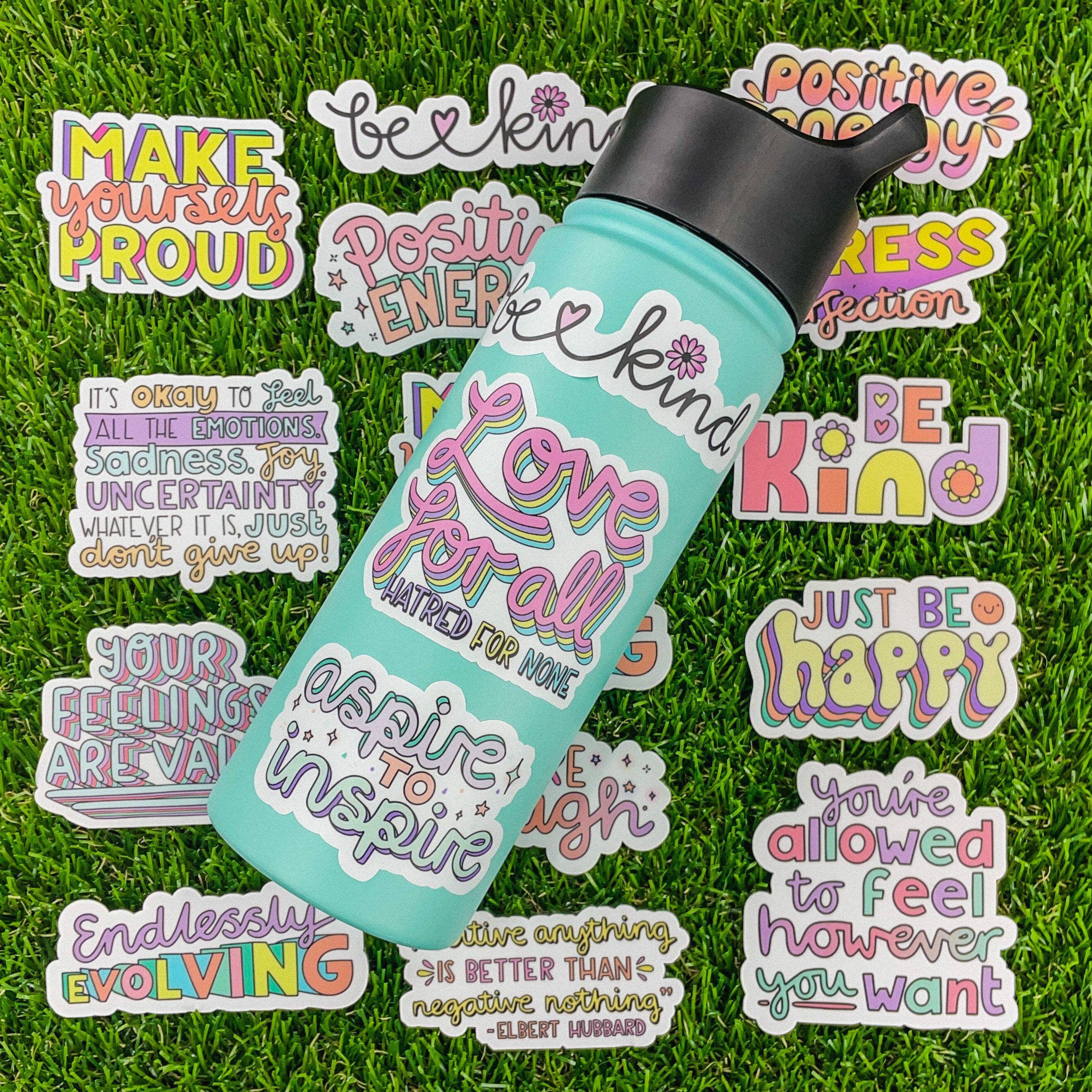  Colorful Positivity Sticker 22 Pack、mySite、elrpsem3k