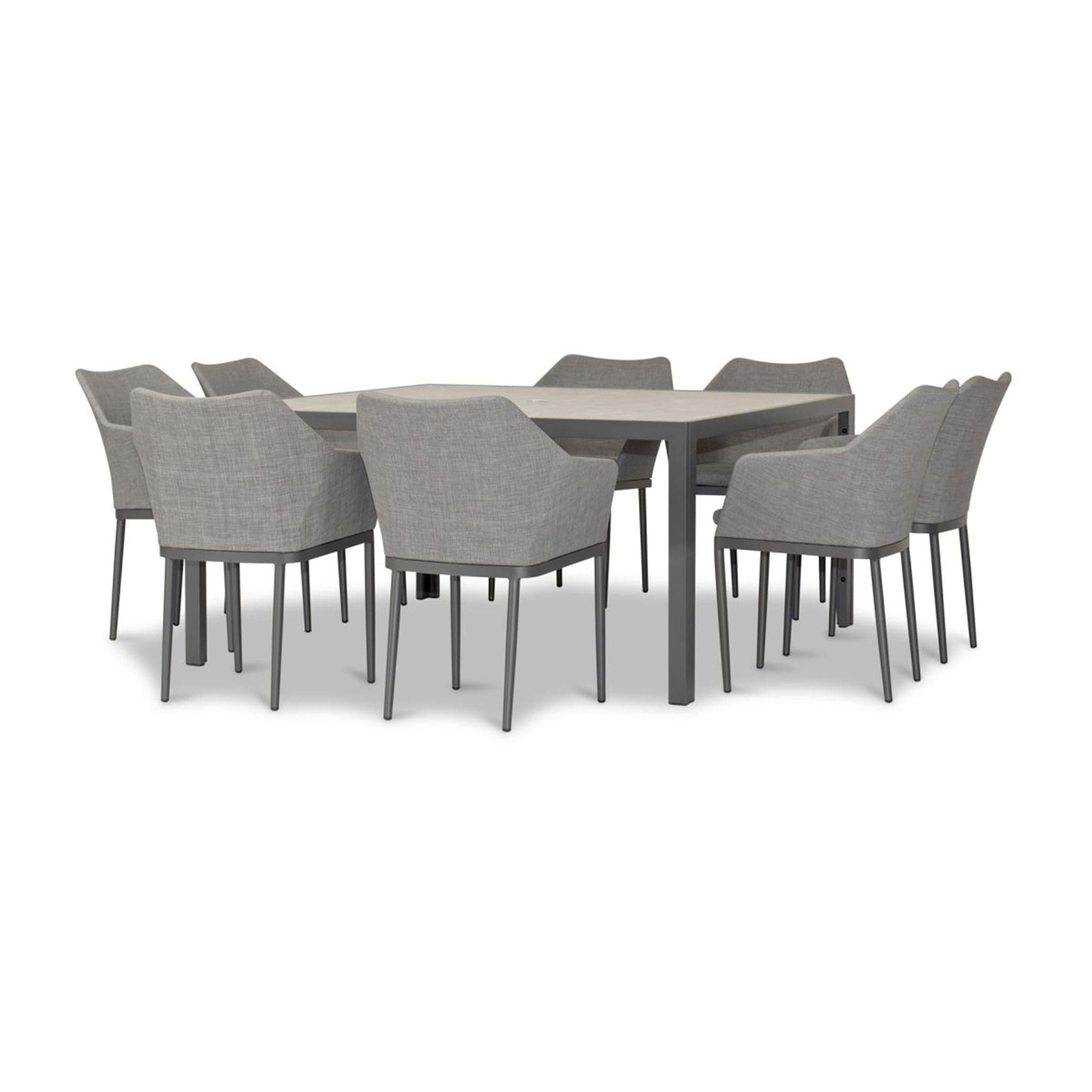 Tailor 9 Piece Square Dining Set、mySite、neckold