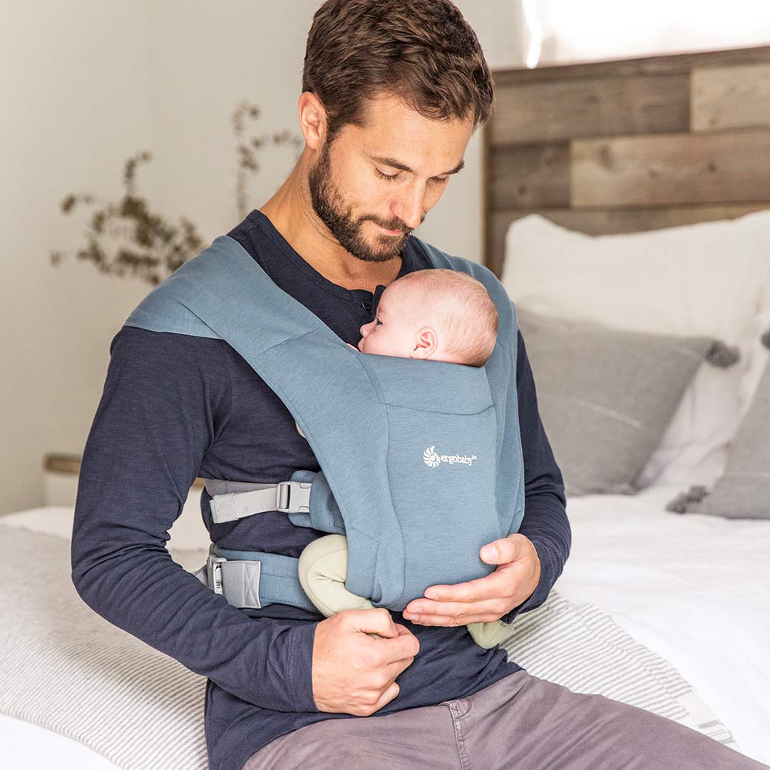  Ergobaby Embrace Newborn Carrier - Oxford Blue、mySite、merchandisen