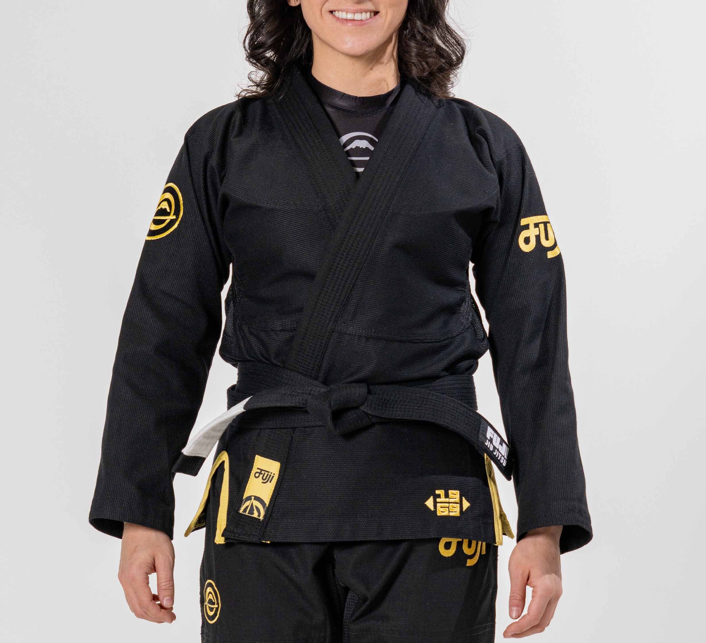 Womens Flow-Tech BJJ Gi Black/Gold、mySite、gigharbornorthrealestate