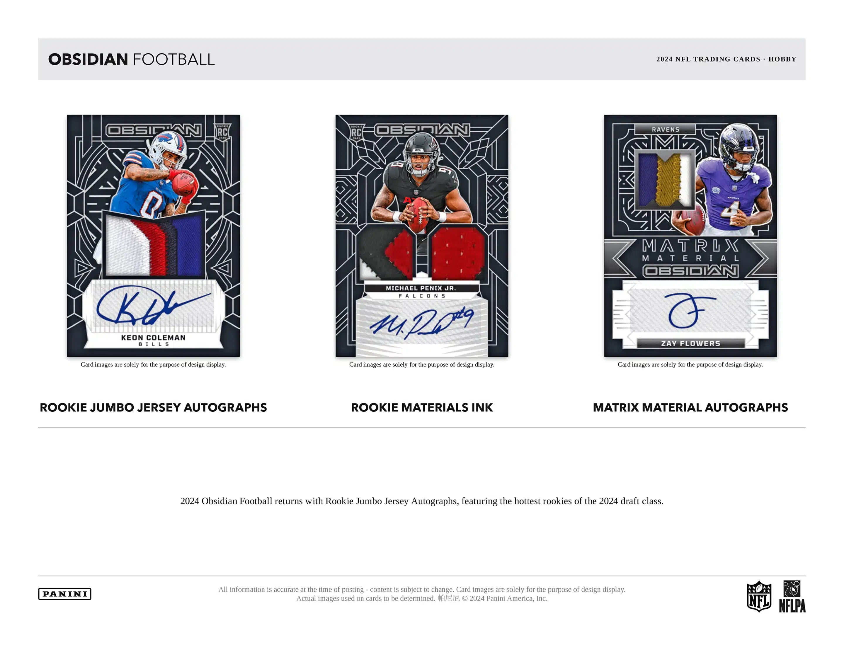 Panini Obsidian NFL Football 2024 - Hobby Box、mySite、waistdrama