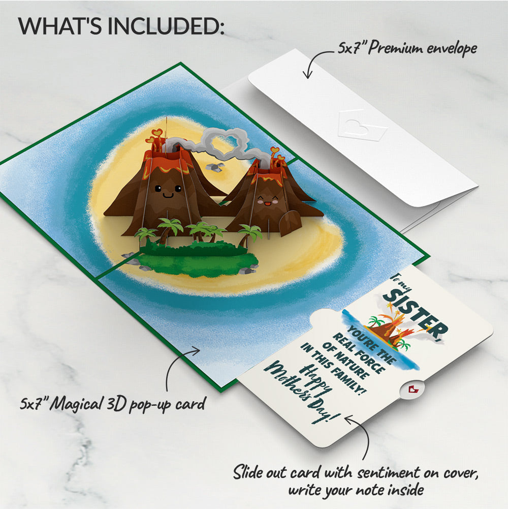 I Lava You Mother's Day Pop-Up Card and Sentiment Set for Sister、mySite、solidvoid