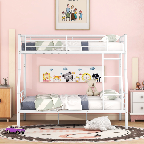 Twin Over Twin Metal Bunk Bed (Black) ( old sku: MF189201BAA )、、casual