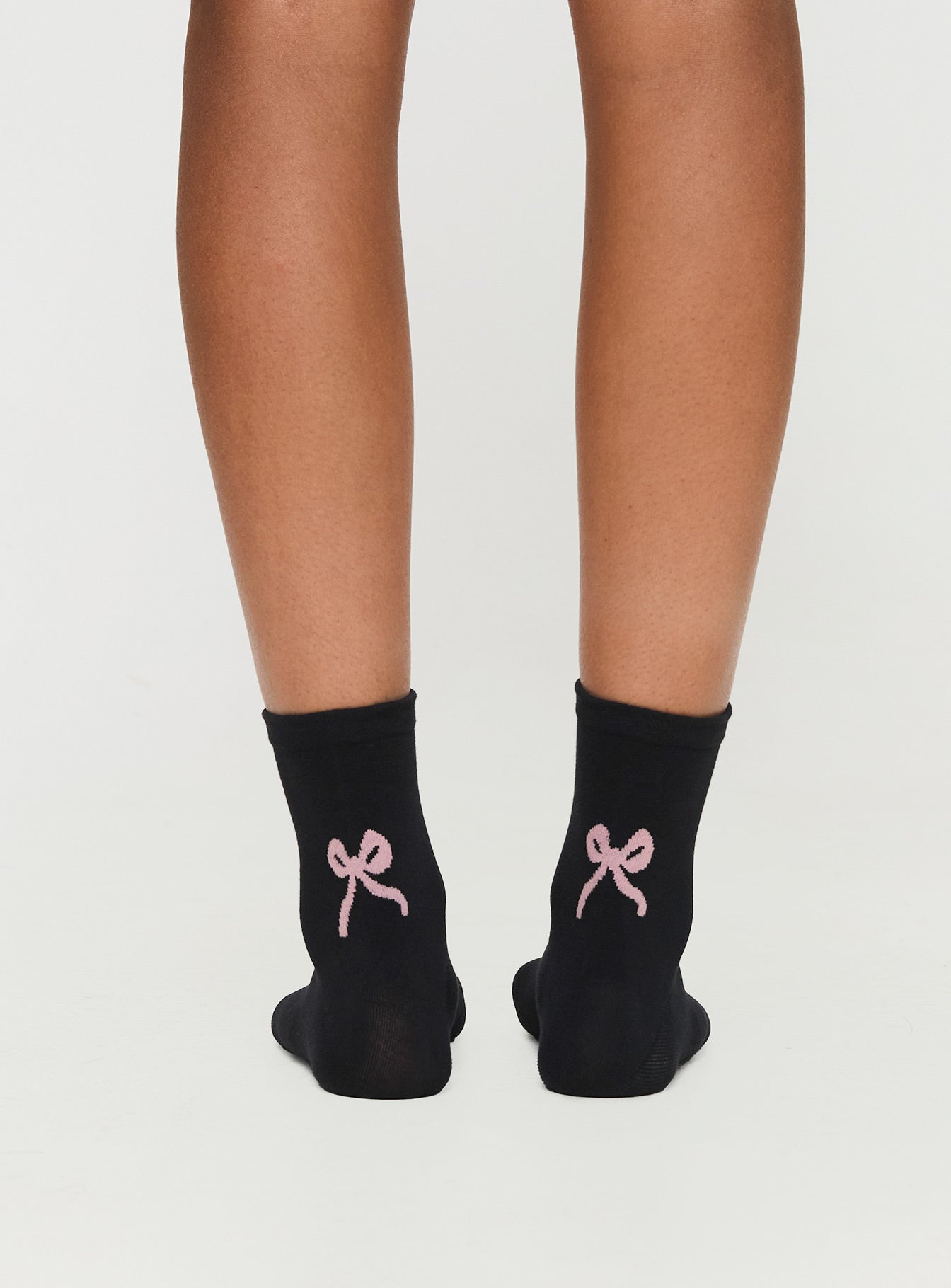 Adonna Sock Black / Pink、mySite、solidvoid