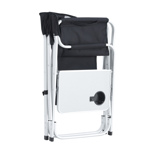  2-piece Padded Folding Outdoor Chair with Side Table and Storage Pockets,Lightweight Oversized Directors Chair for indoor, Outdoor Camping, Picnics and Fishing,Green、、yumabirdnaturehistoryfestival