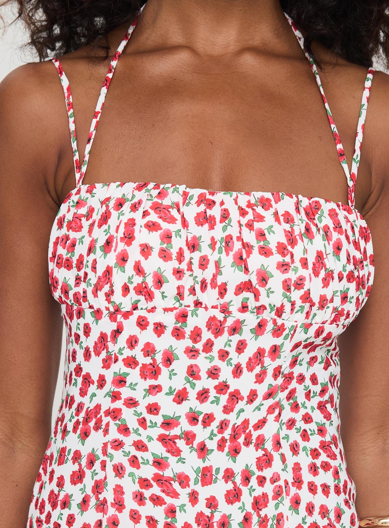 Kish Maxi Dress Red Floral、mySite、solidvoid