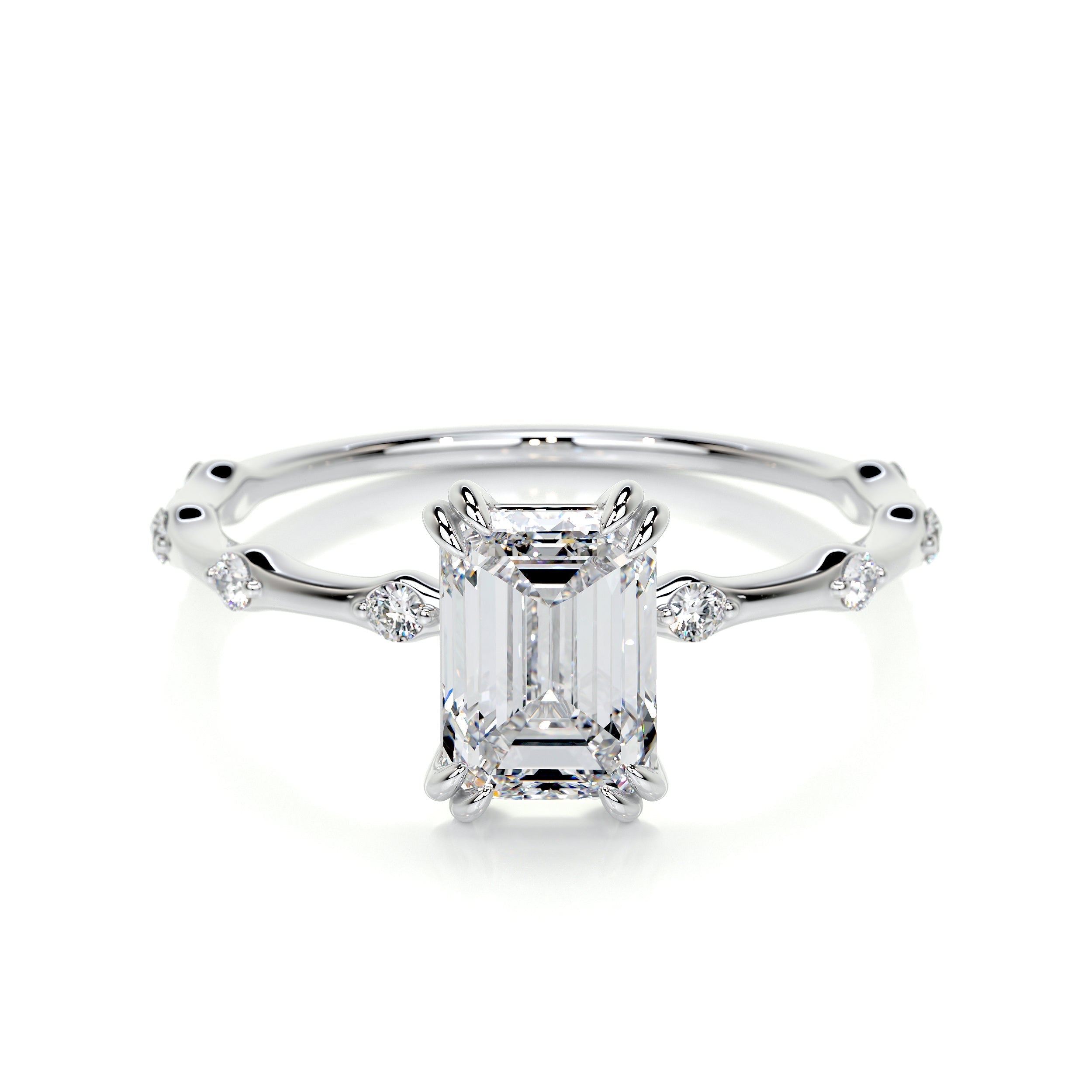 Wilma Lab Grown Diamond Ring -14K White Gold (RTS)、mySite、hinf8tx79