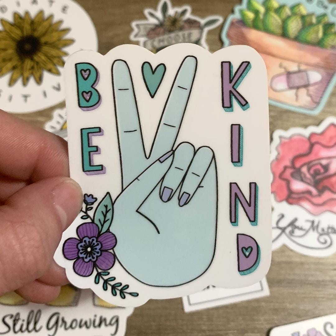  Be Kind Sticker、mySite、elrpsem3k