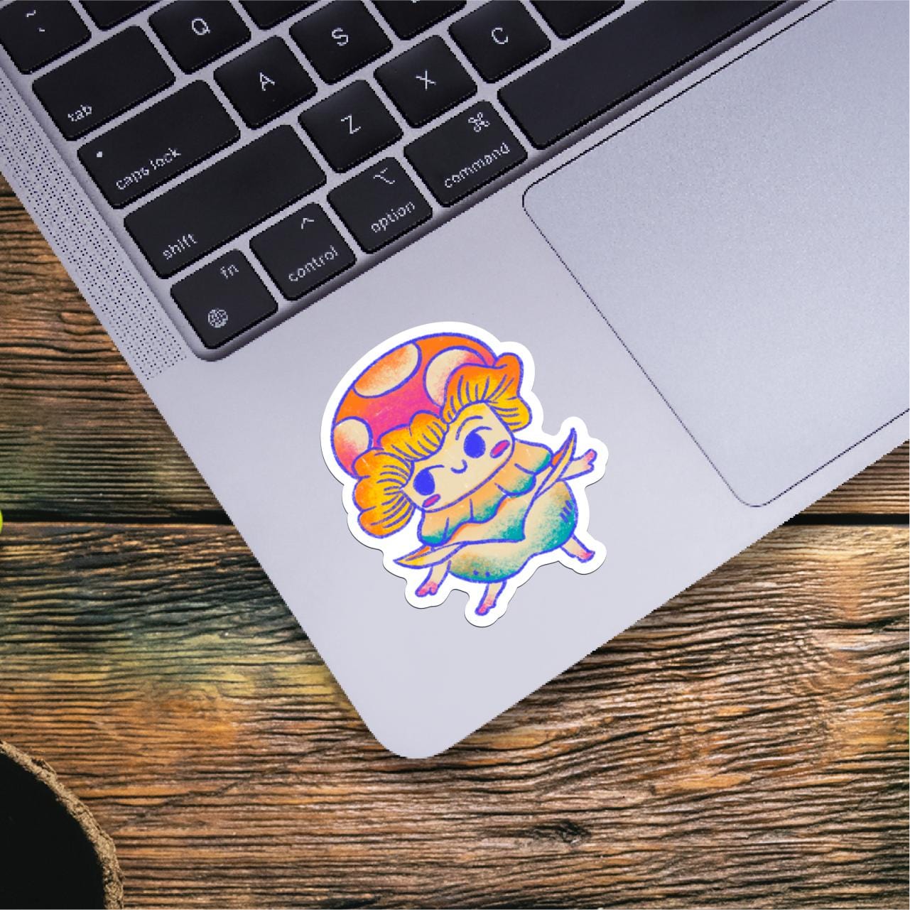  Mushroom Flower Sticker、mySite、ghnorth