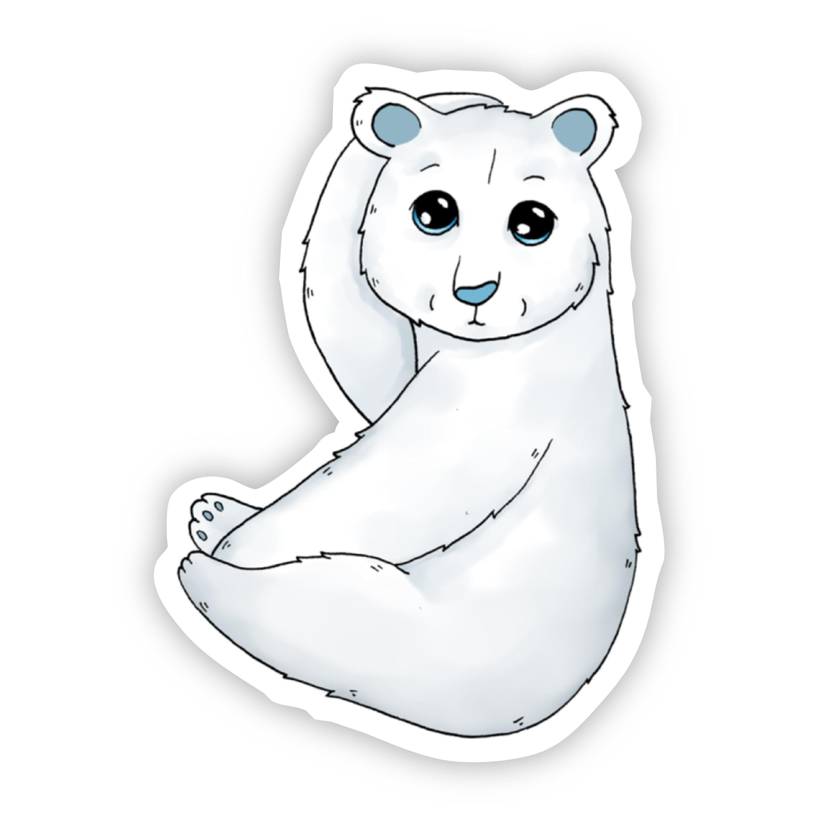  Baby Polar Bear Sticker、mySite、elrpsem3k