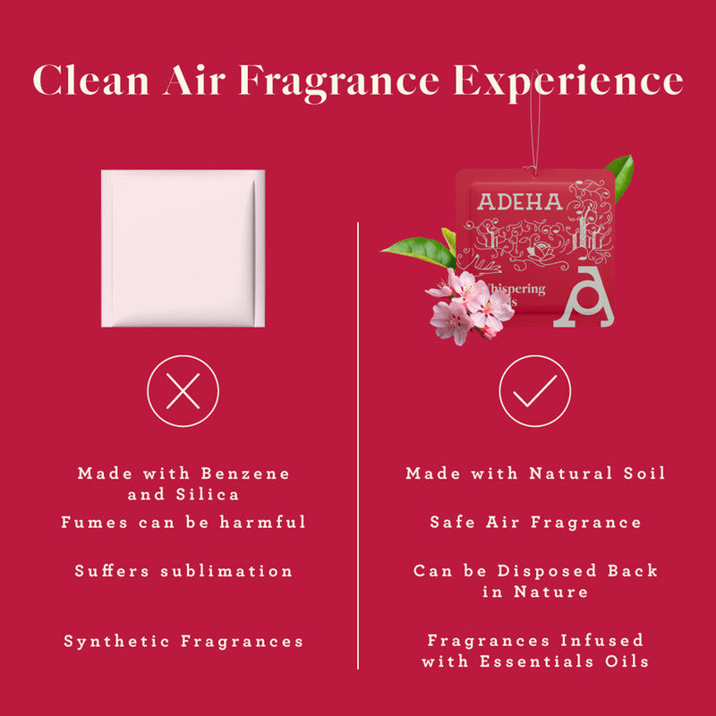 Air Freshener Whispering Woods | Bathroom, Wardrobe & Car | Pack of 6、mySite、camillekostekn