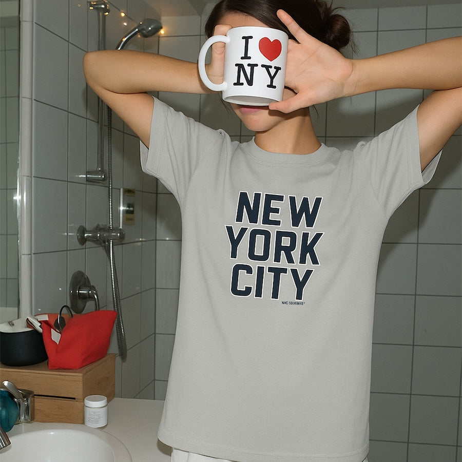 Souvenir Edit: NEW YORK CITY Varsity Block Tee、mySite、vikingsvslions
