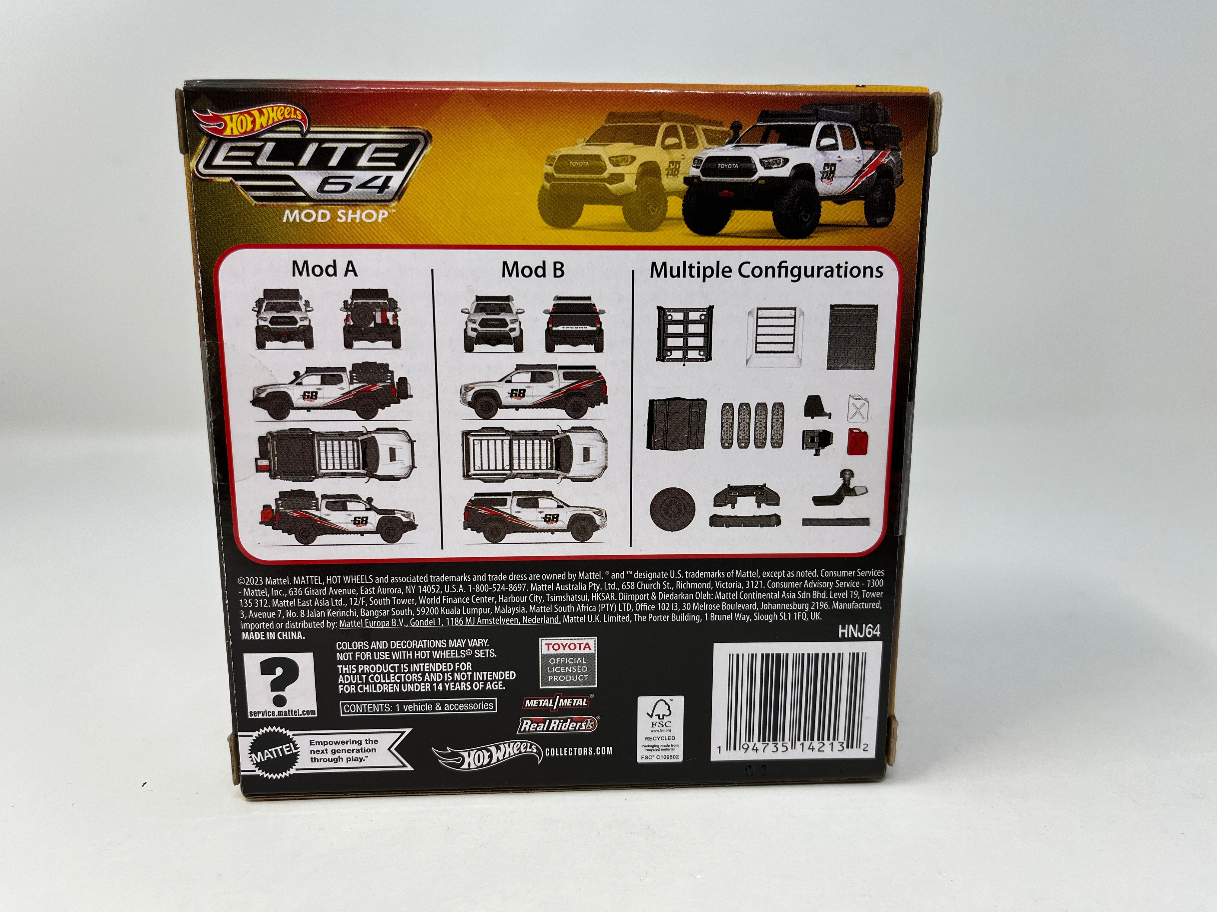 '17 Toyota Tacoma * 2024 Hot Wheels Elite 64 Mod Shop Mattel Creations、mySite、hgirdovlk