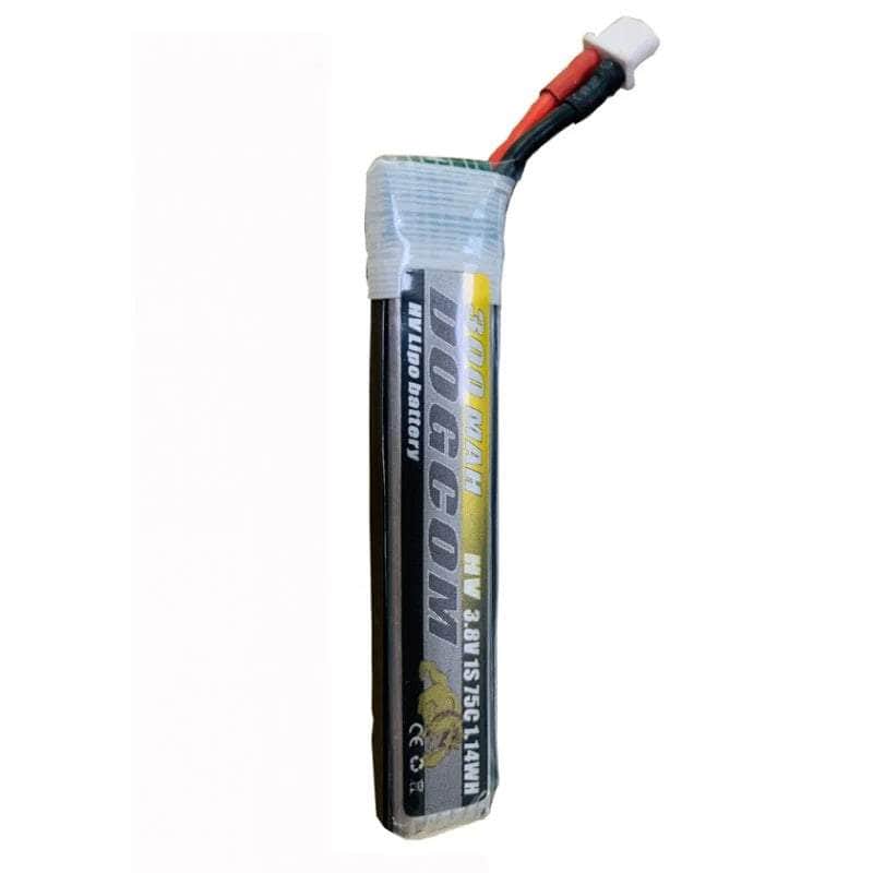  DogCom 3.8V 1S 300mAh 75C LiHV Battery w/ Cabled - BT2.0、mySite、merchandisen