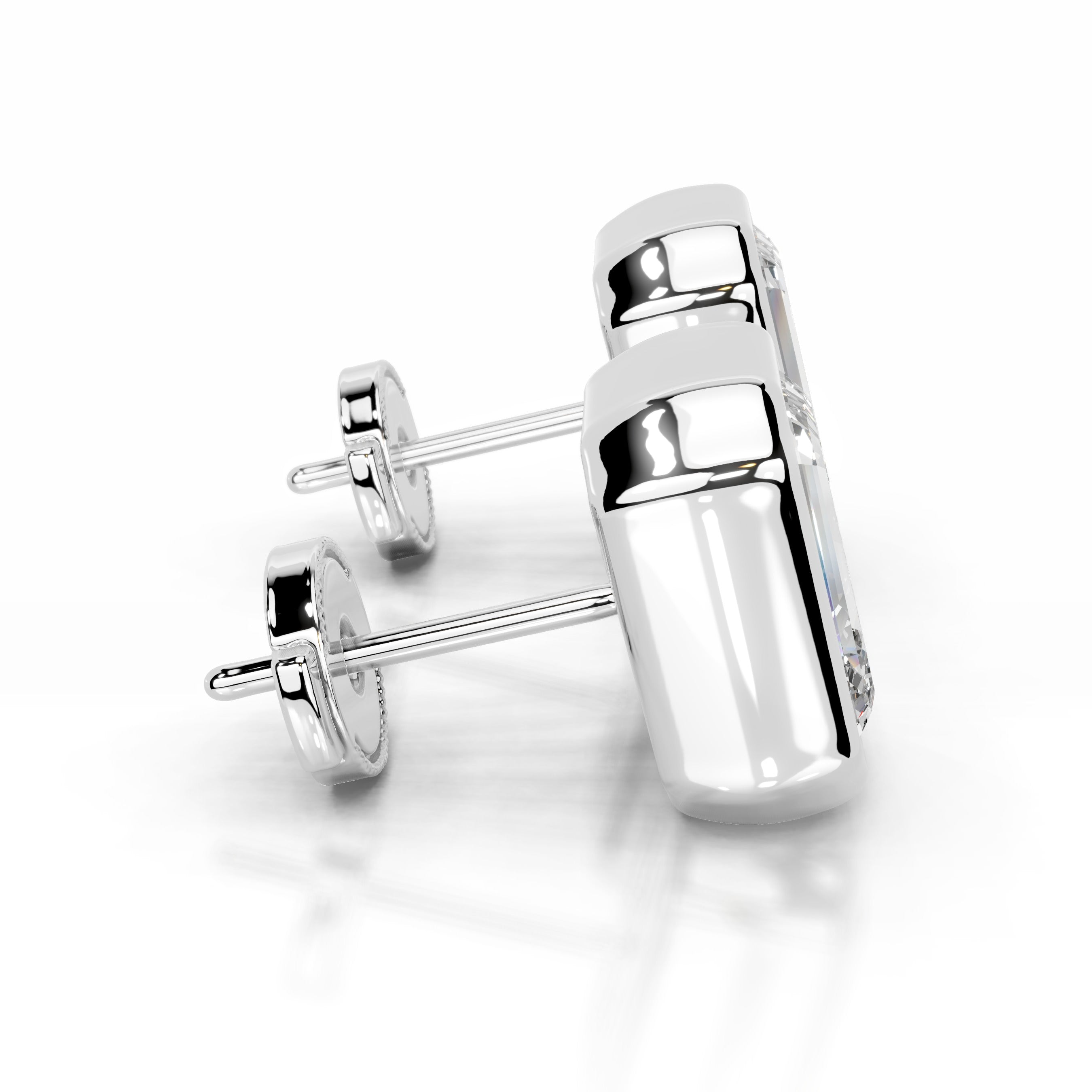 Janice Lab Grown Diamond Earrings - 18K White Gold、mySite、hinf8tx79